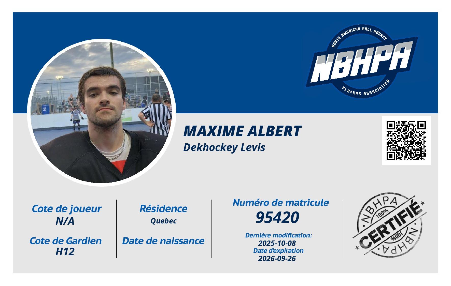 Maxime Albert