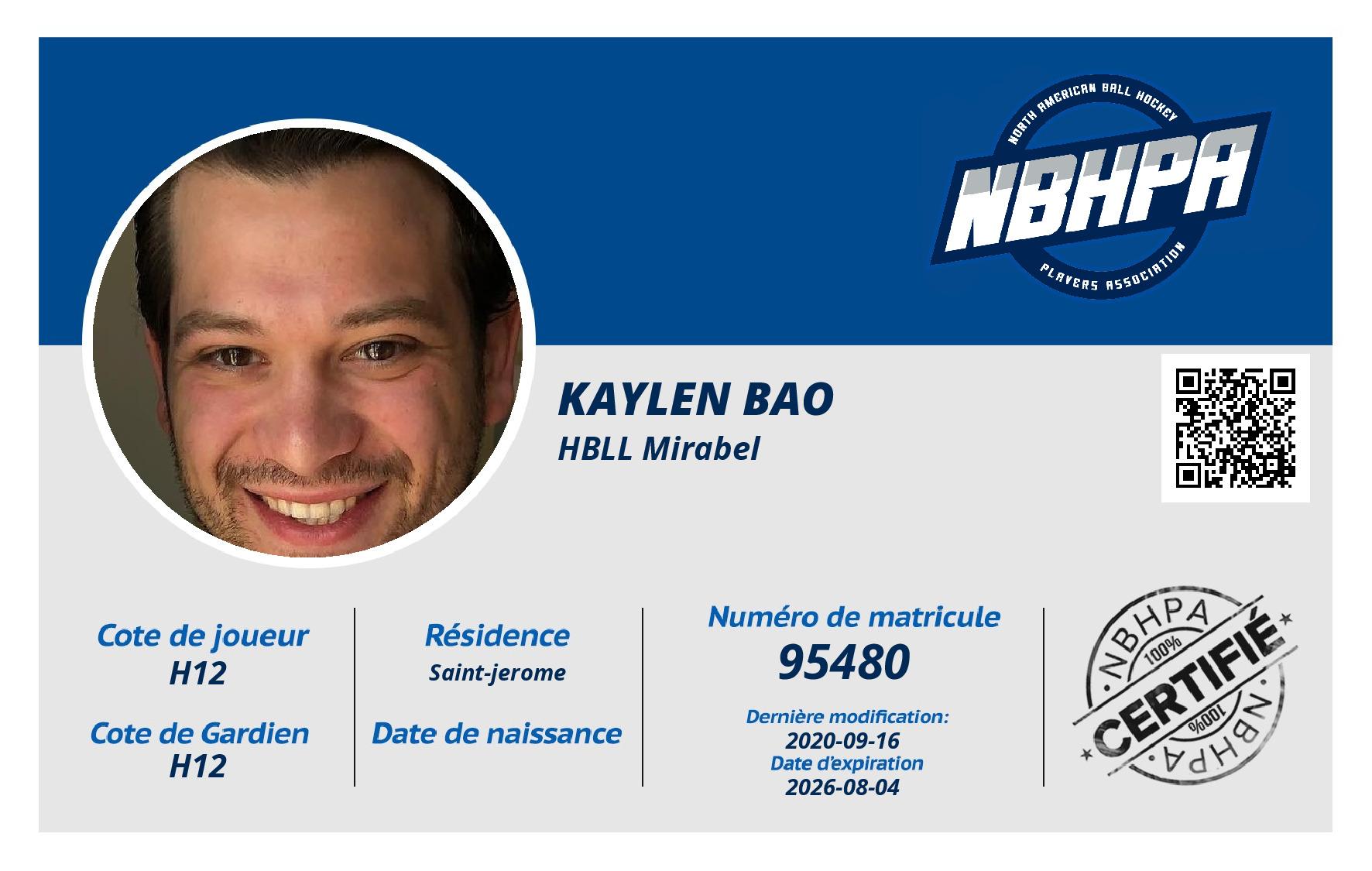 Kaylen Bao