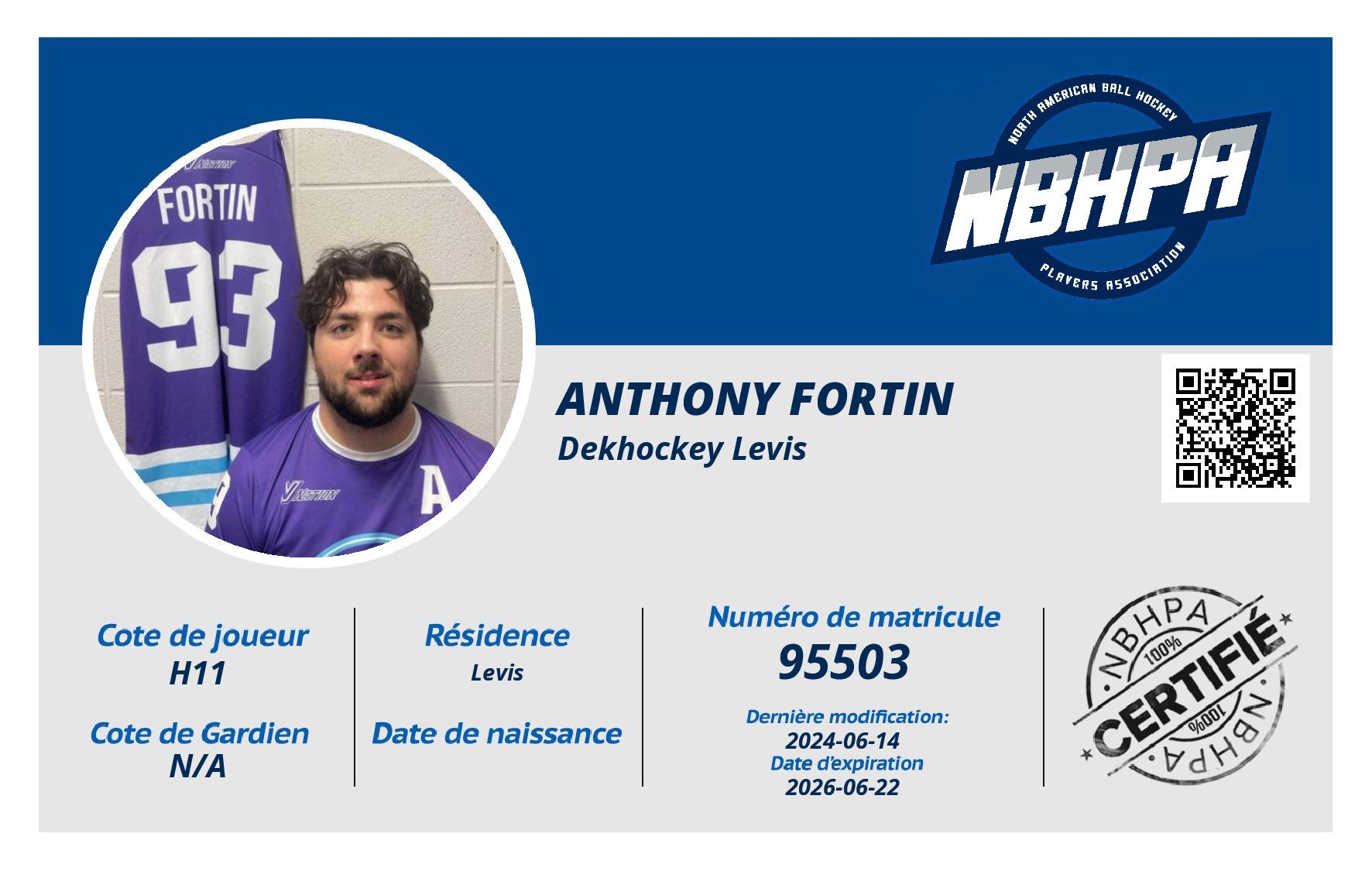 Anthony Fortin