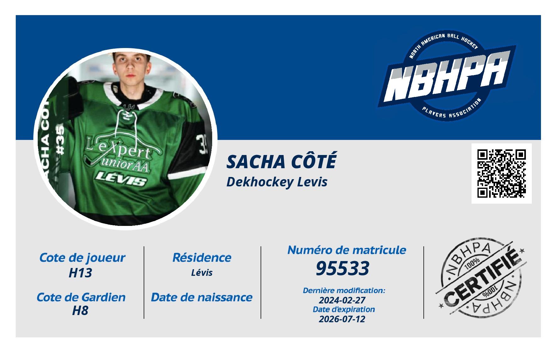 Sacha Côté