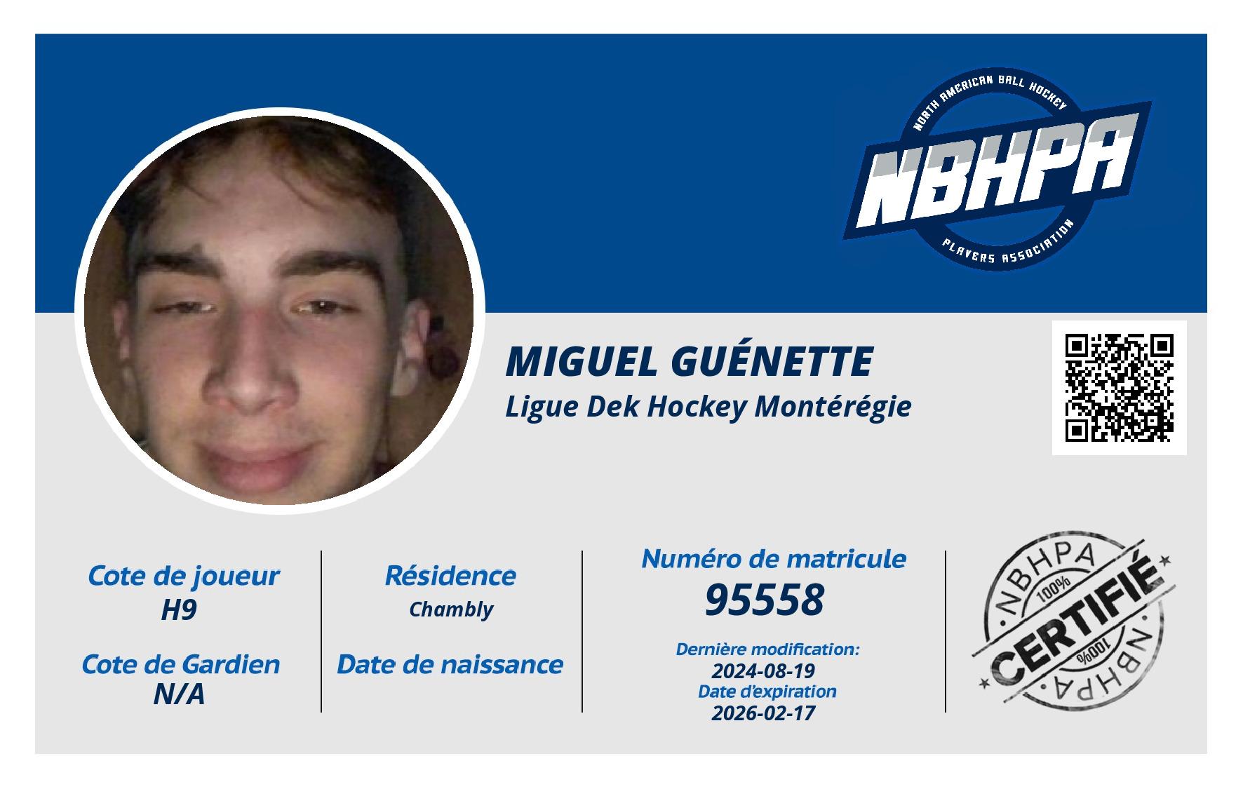 Miguel Guénette