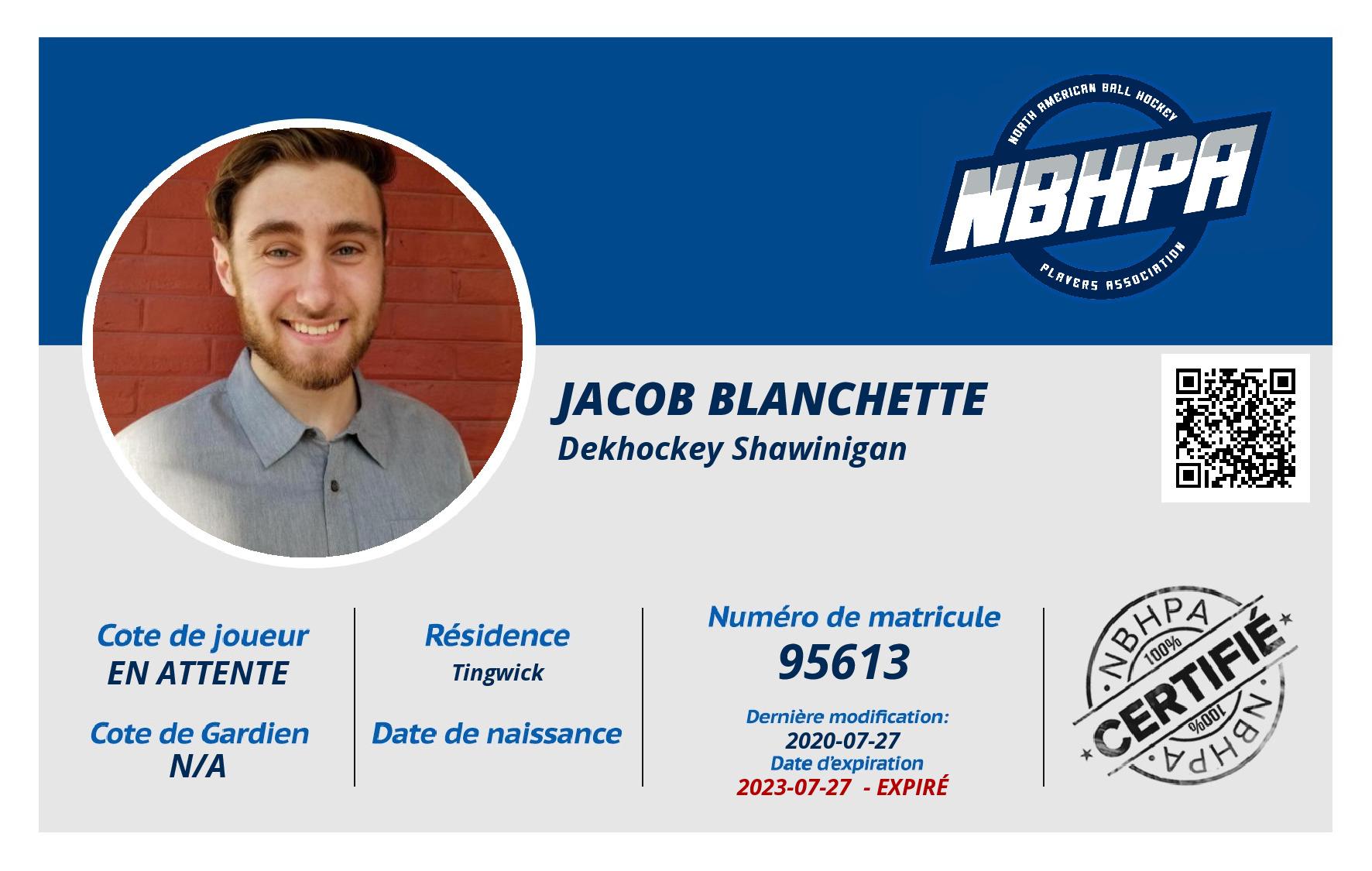 Jacob Blanchette