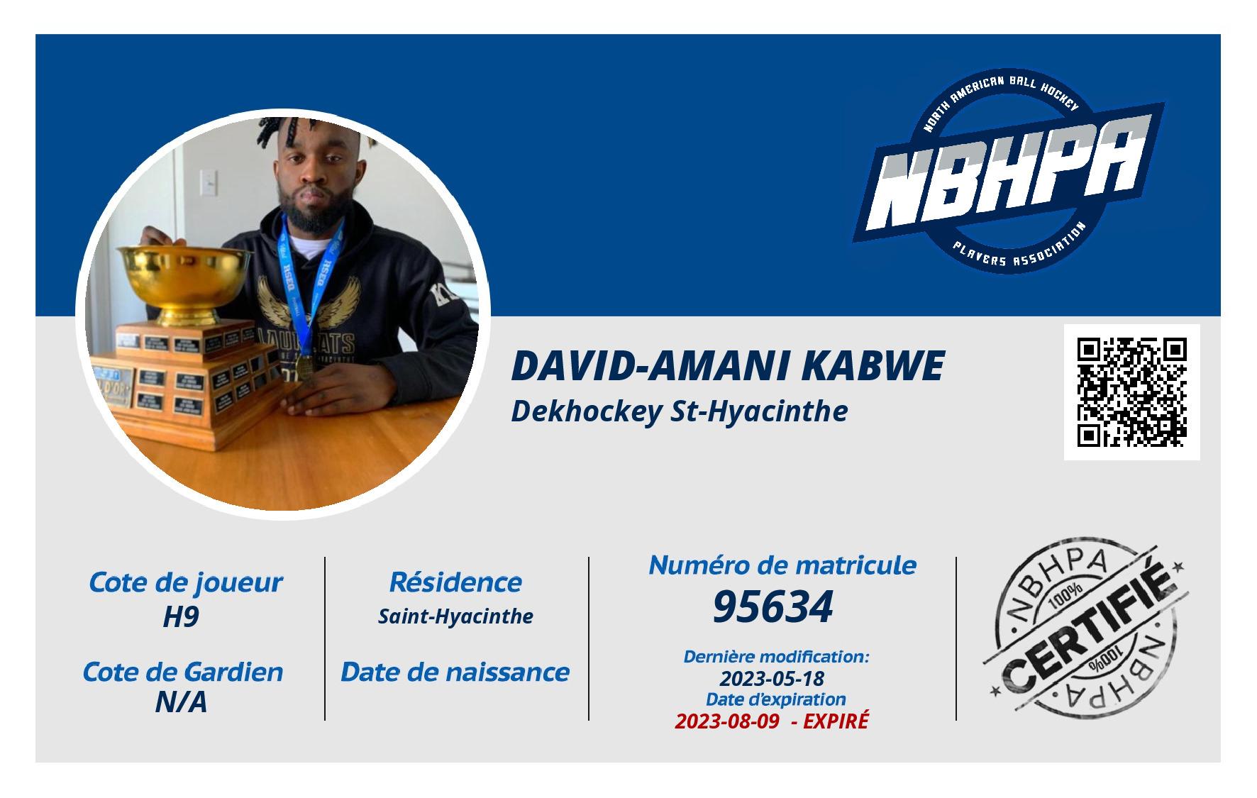 David-Amani Kabwe