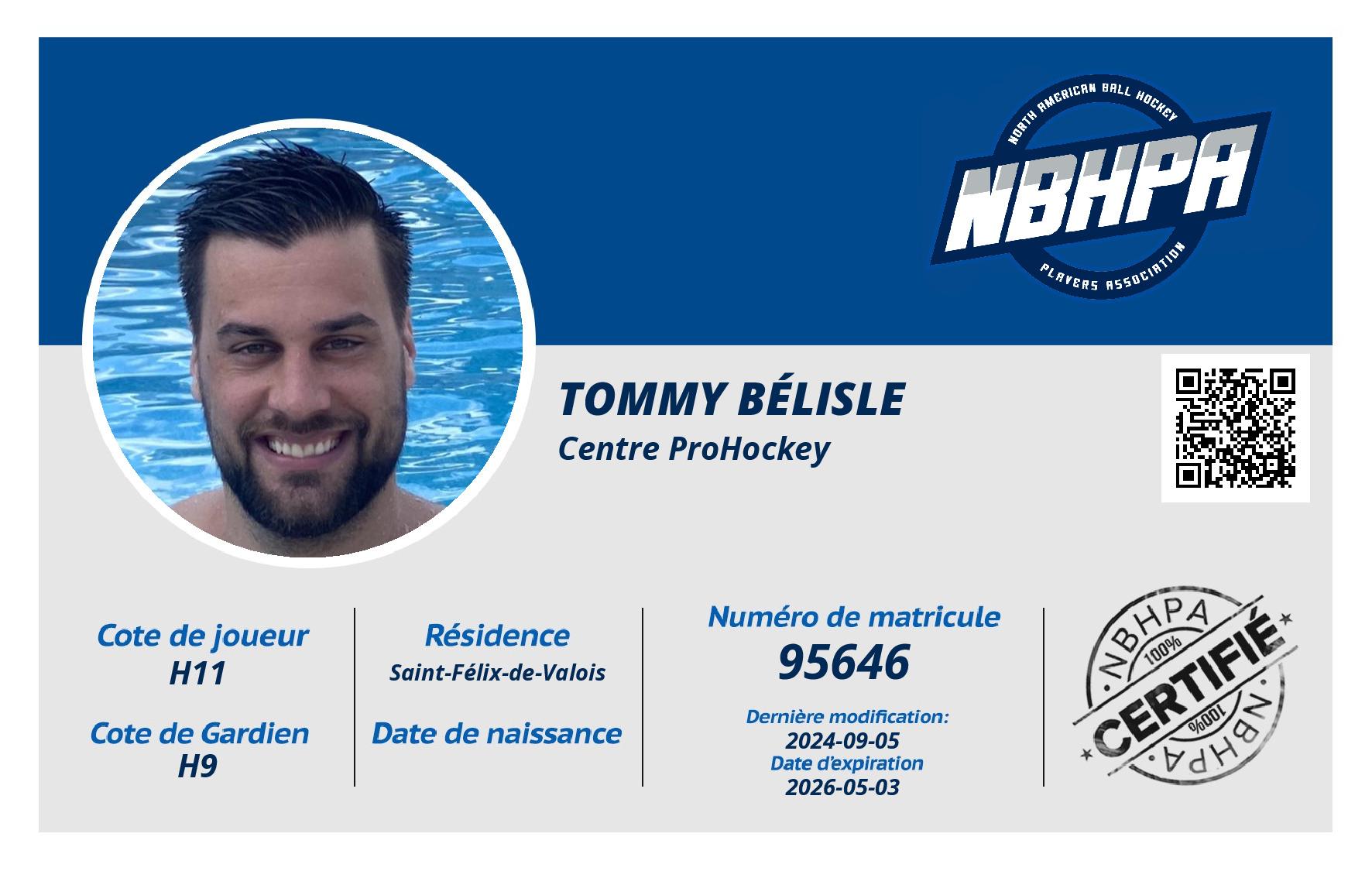 Tommy Bélisle 