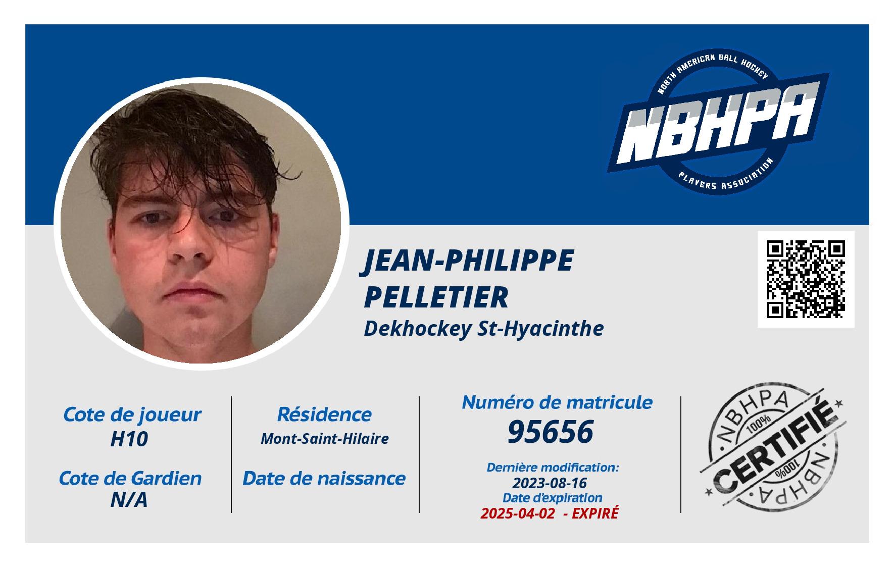Jean-Philippe  Pelletier