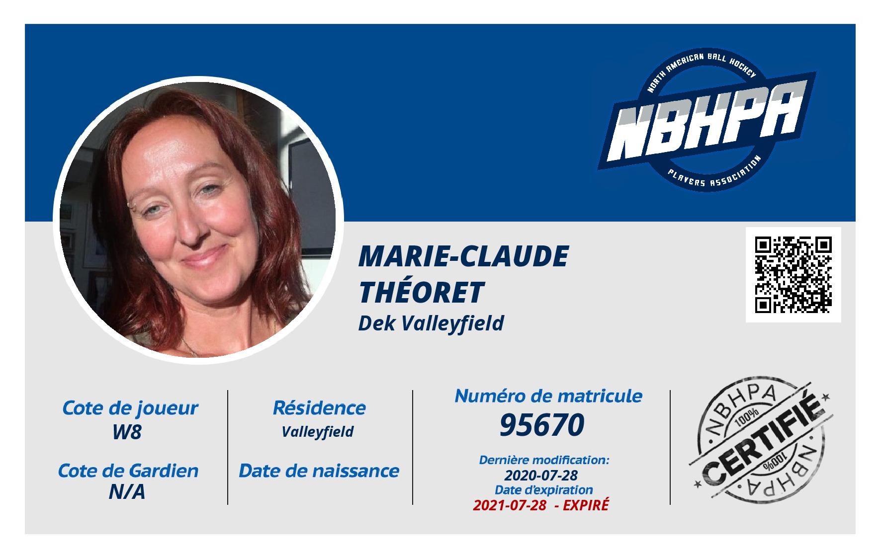 Marie-Claude  Théoret