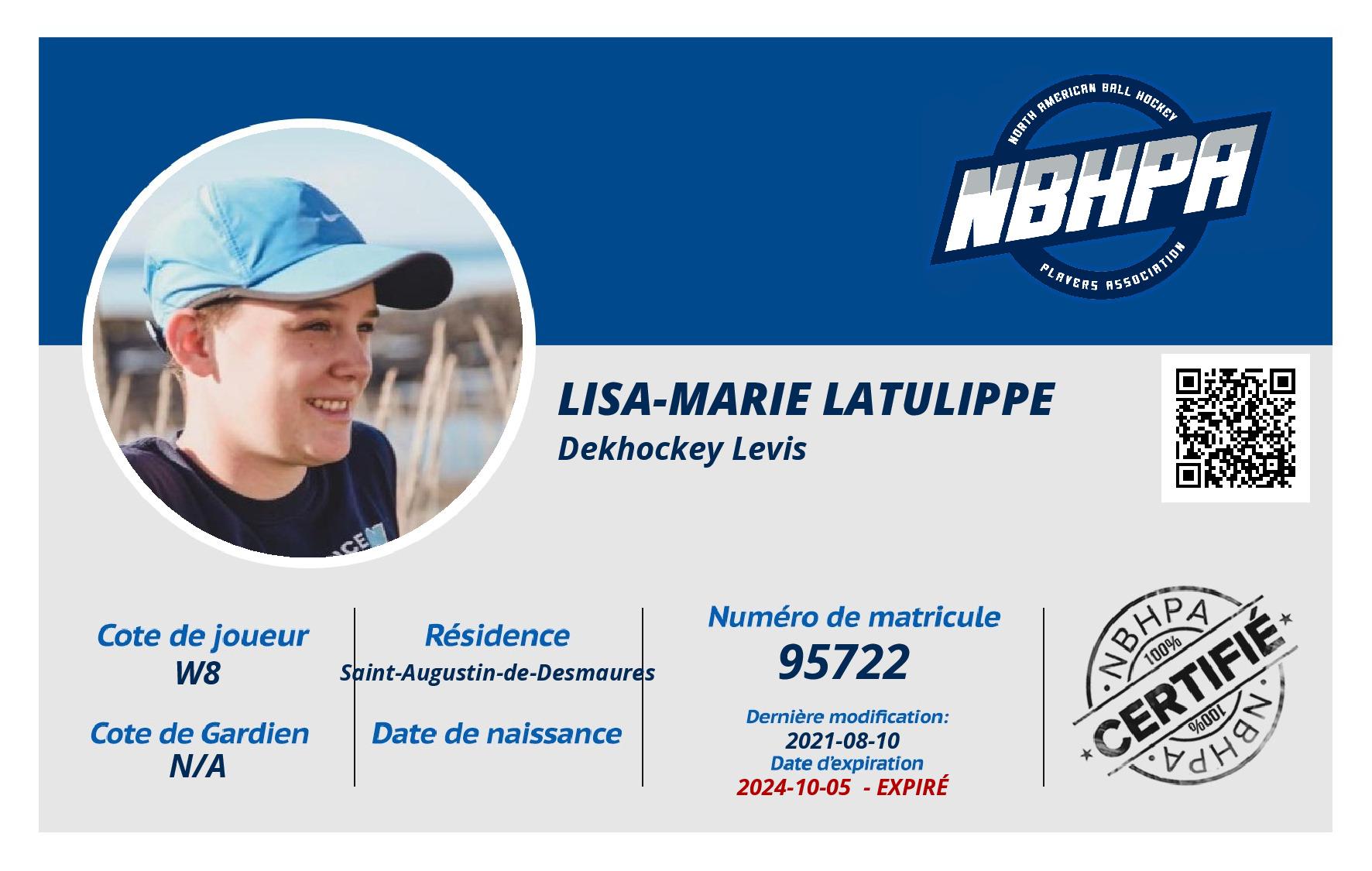 Lisa-Marie Latulippe