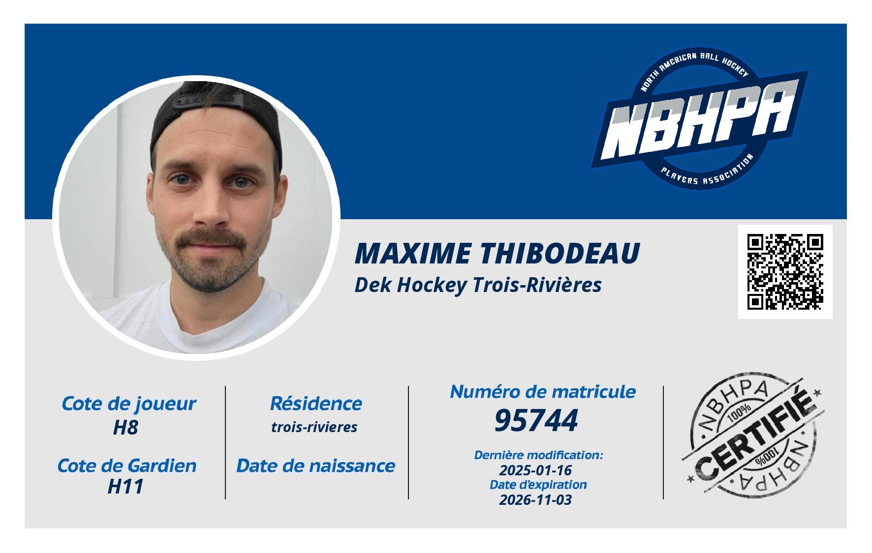 Maxime Thibodeau