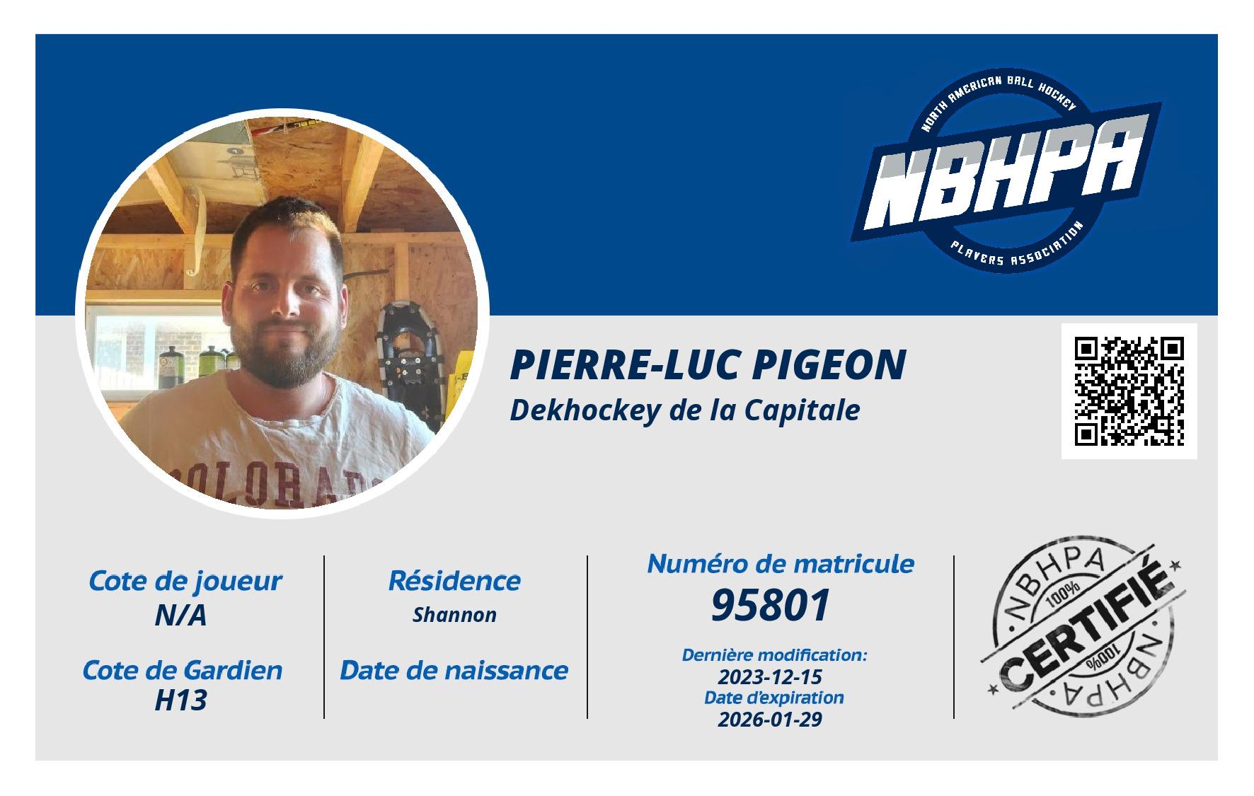 Pierre-Luc Pigeon