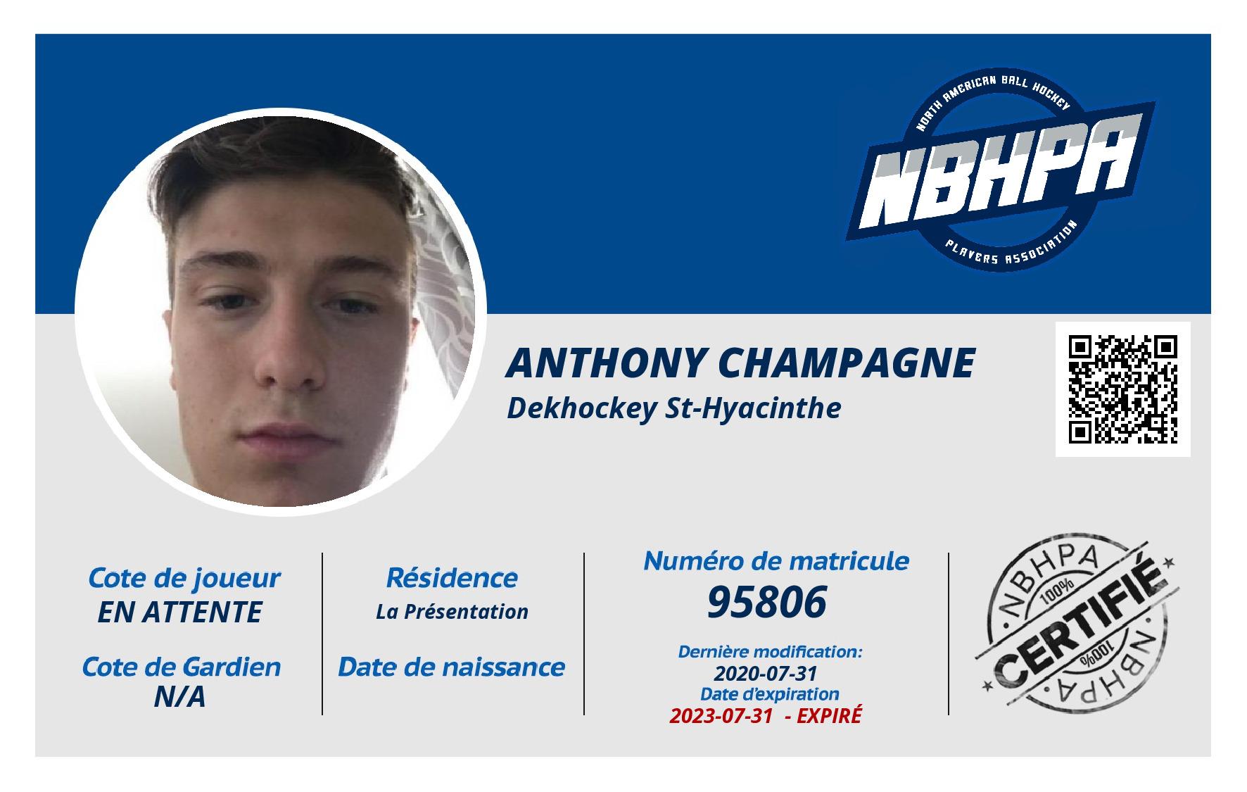 Anthony Champagne
