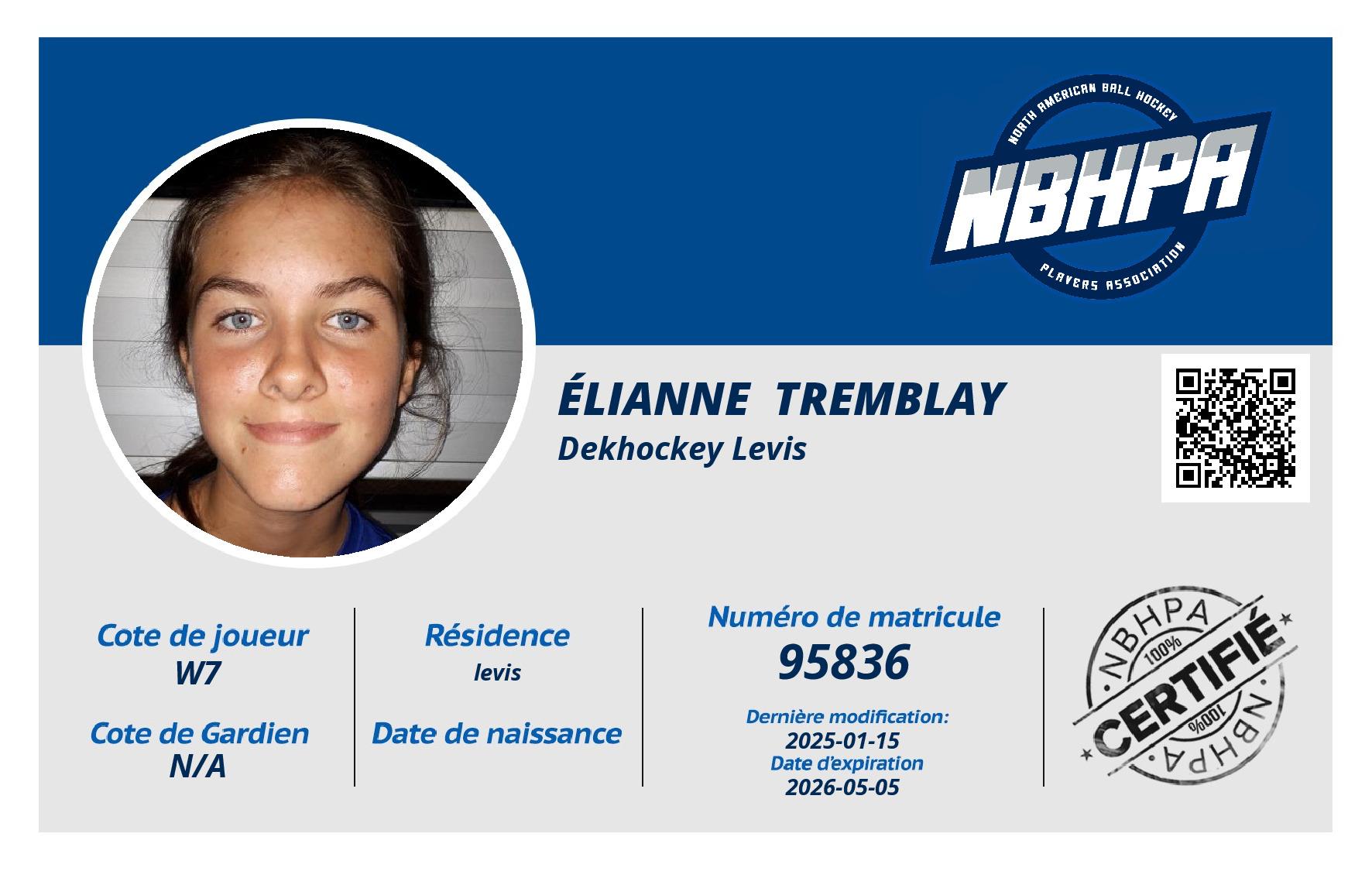 Élianne  Tremblay 