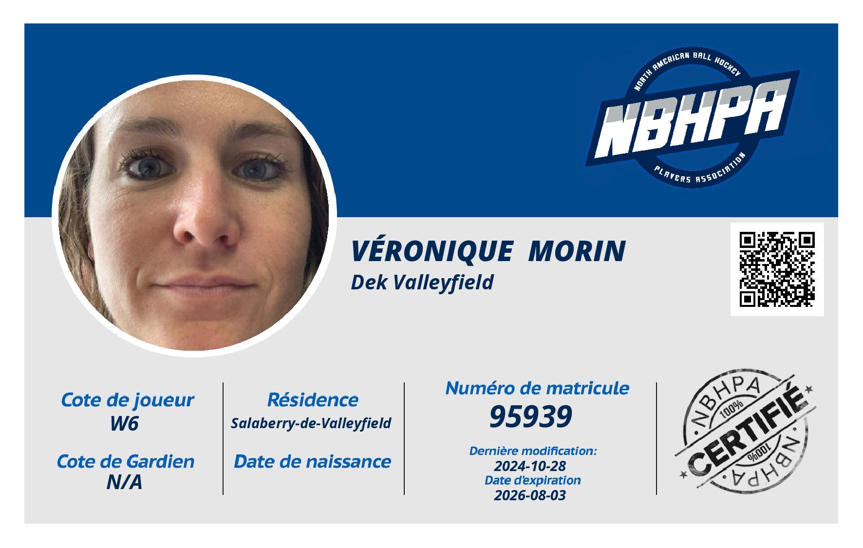 Véronique  Morin