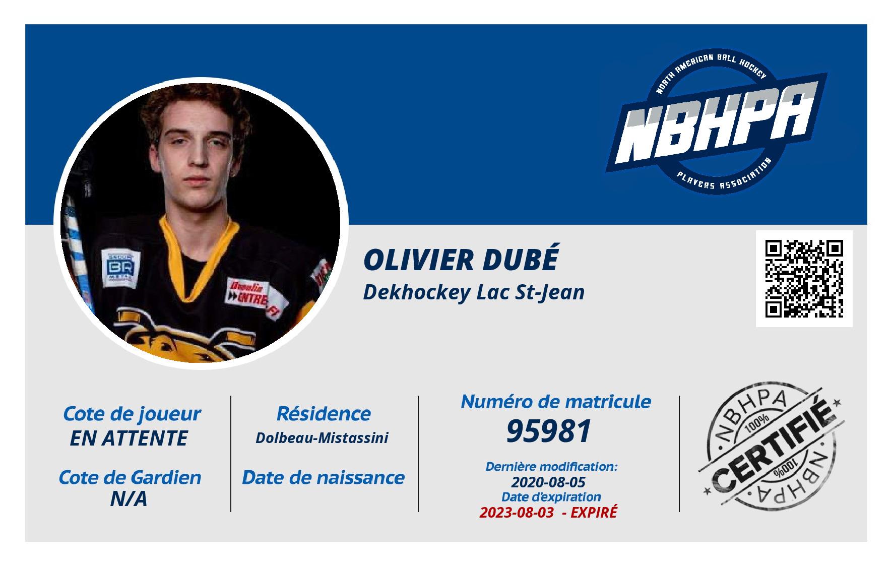 Olivier Dubé