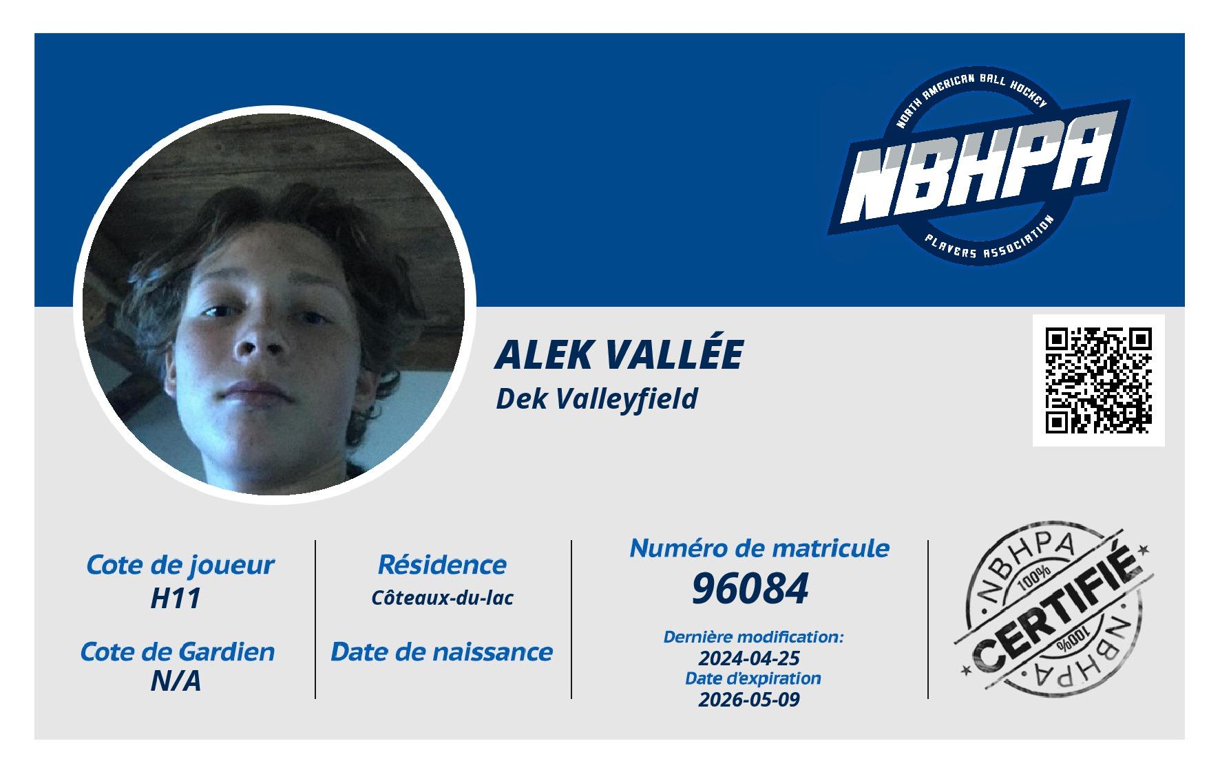 Alek Vallée 