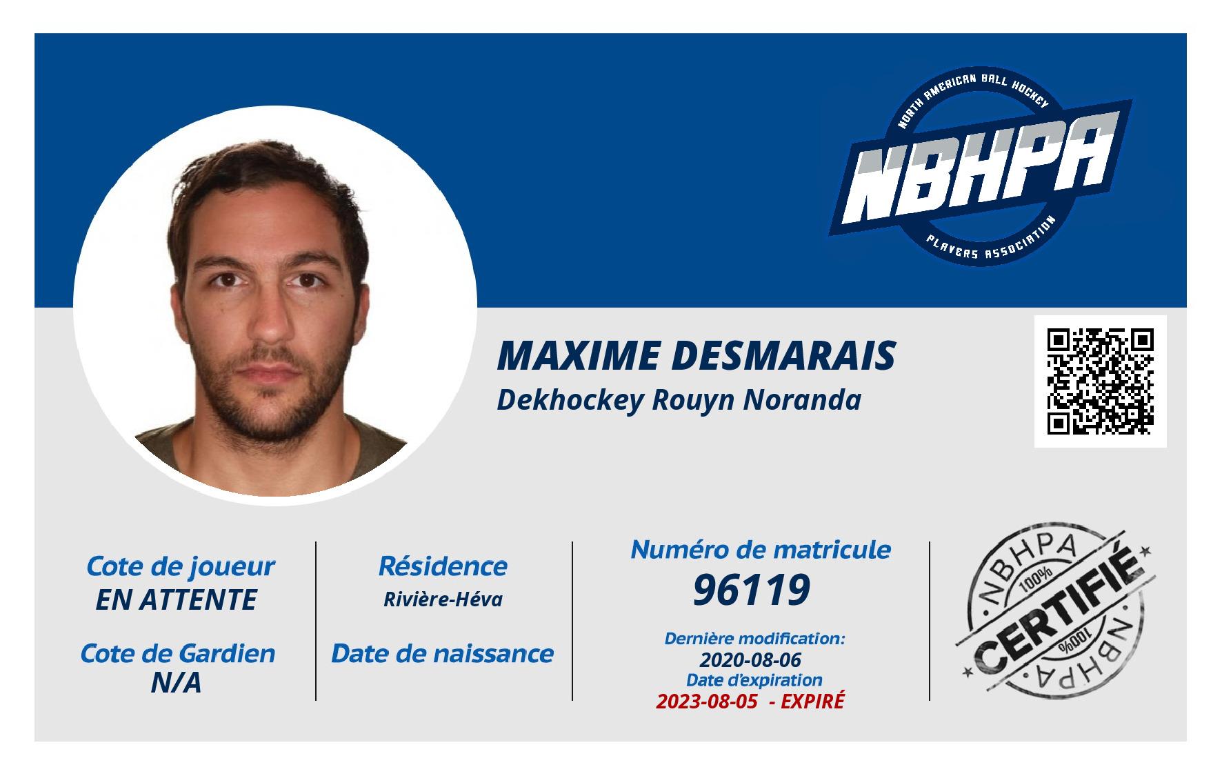 Maxime Desmarais