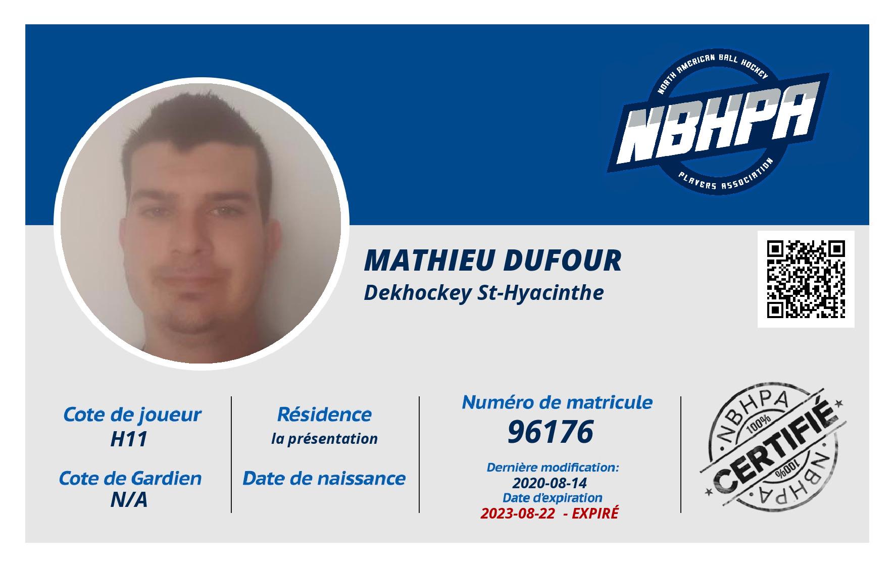Mathieu Dufour