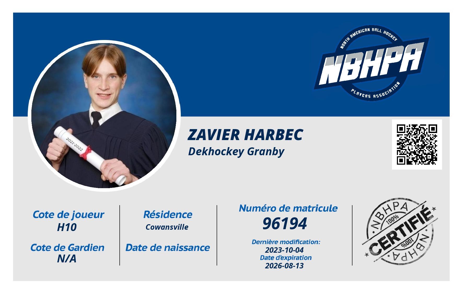Zavier Harbec