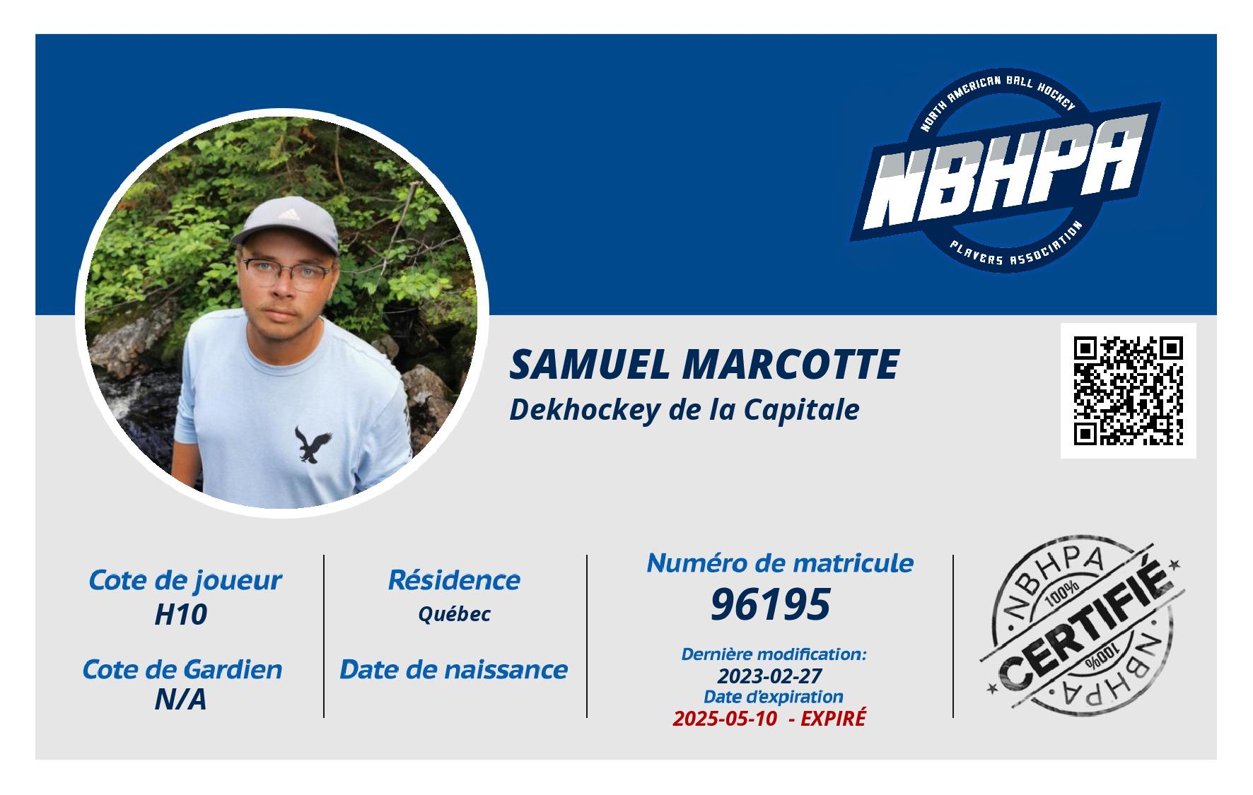 Samuel Marcotte