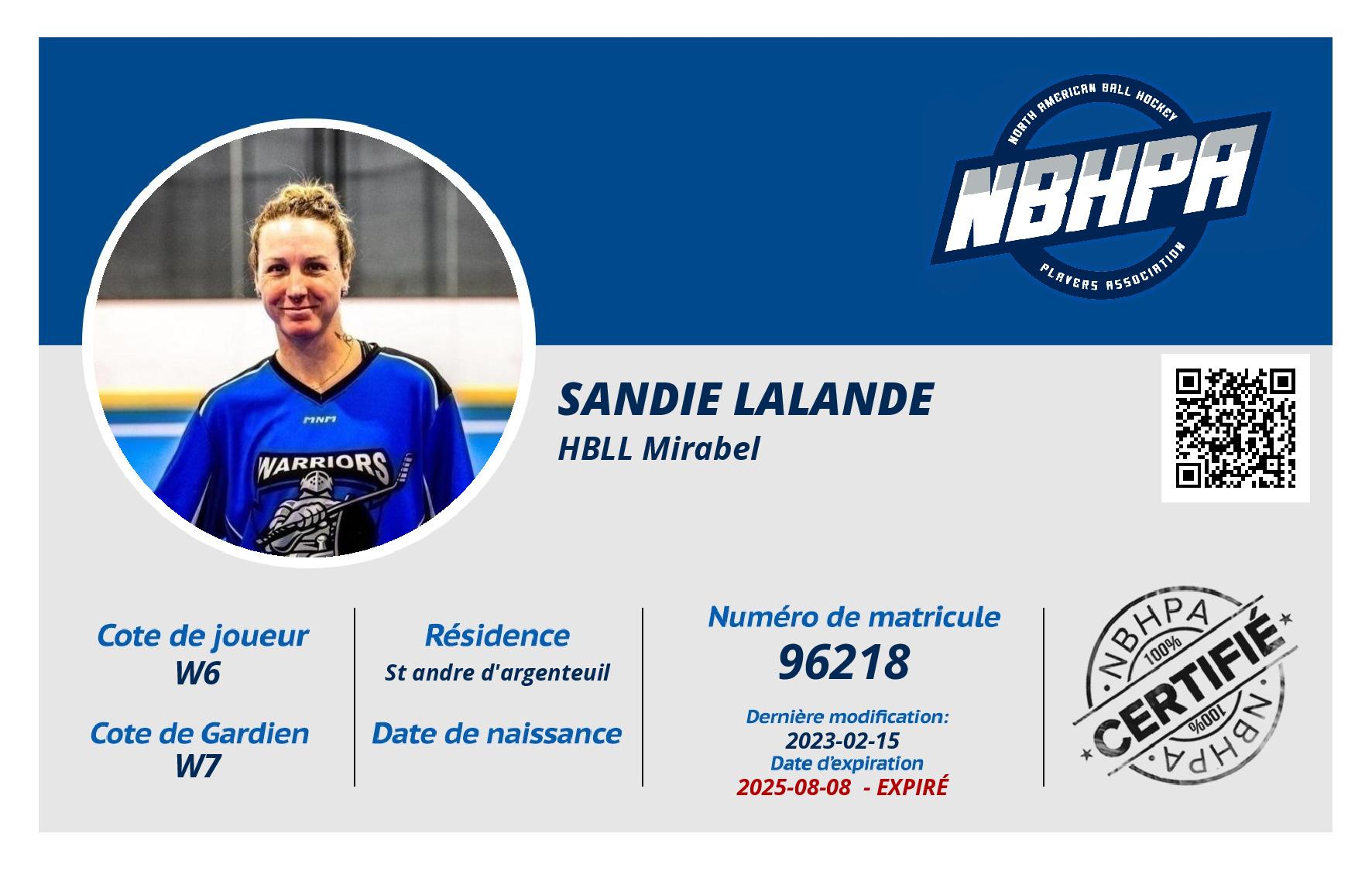 Sandie Lalande