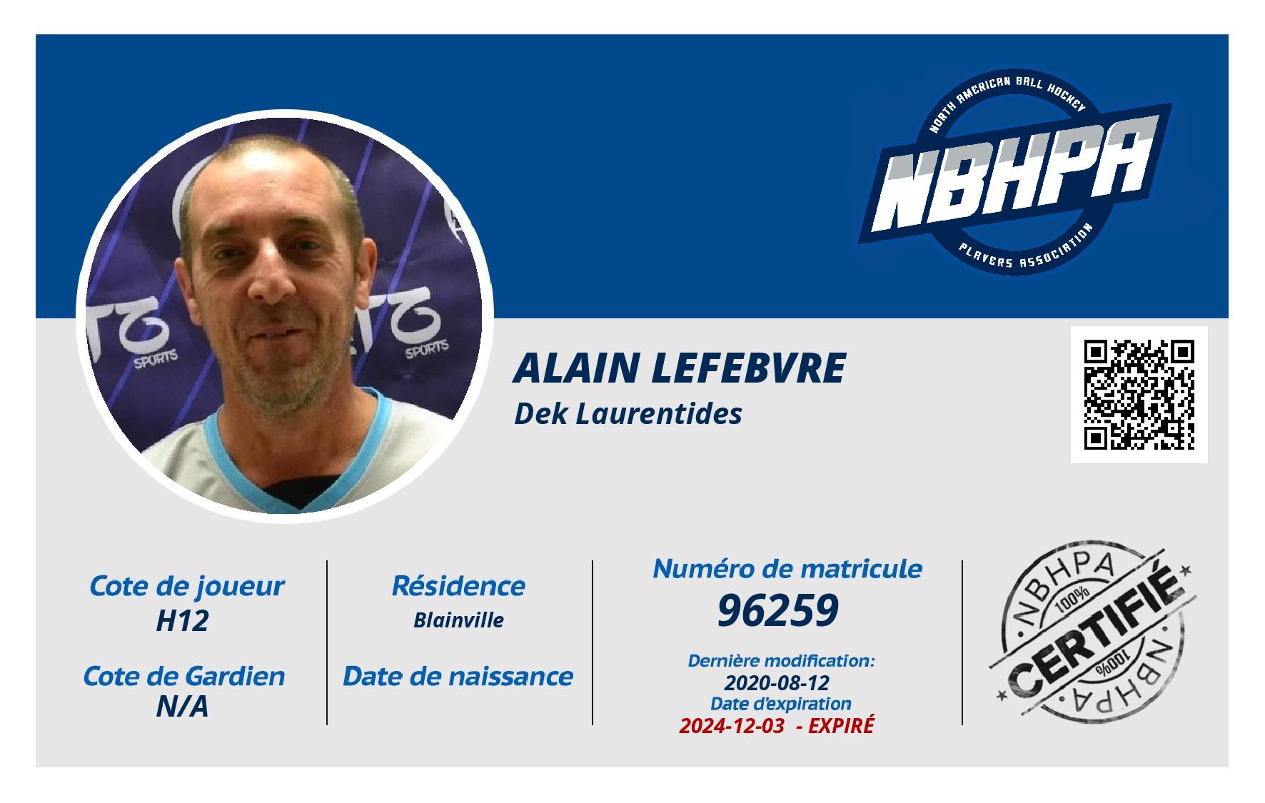 Alain Lefebvre