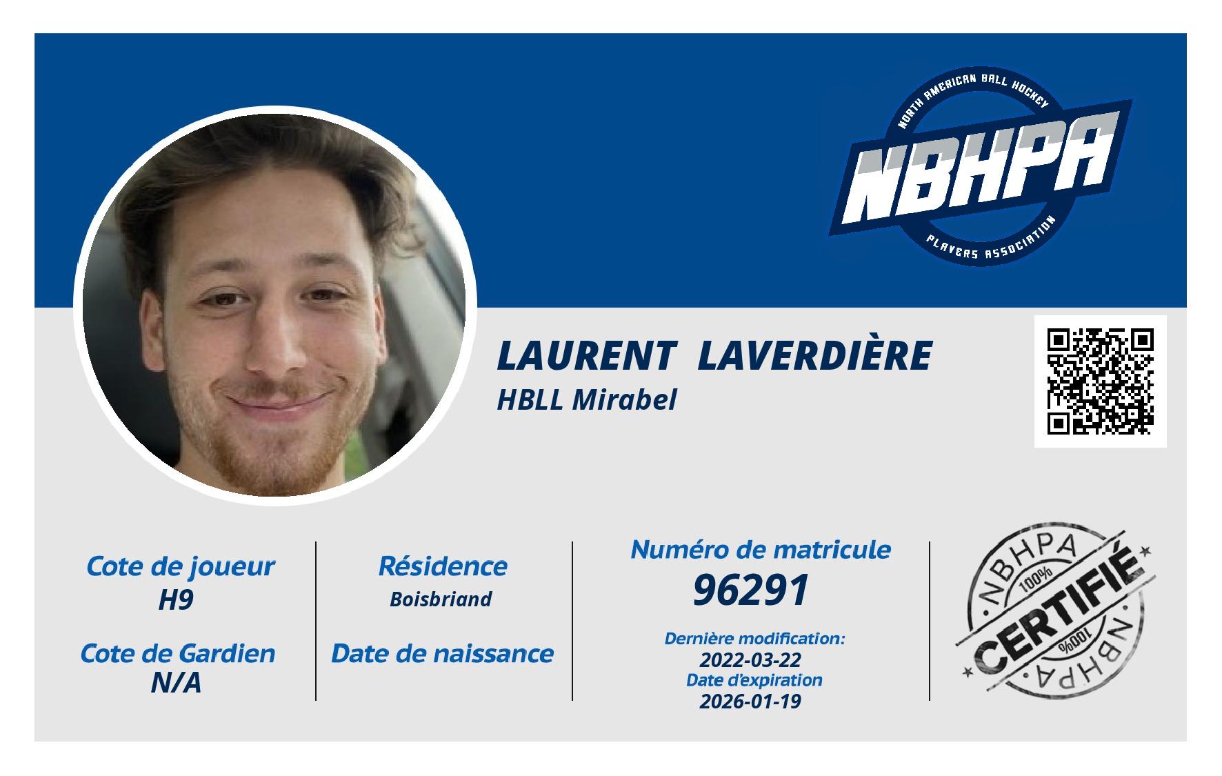 Laurent  Laverdière 
