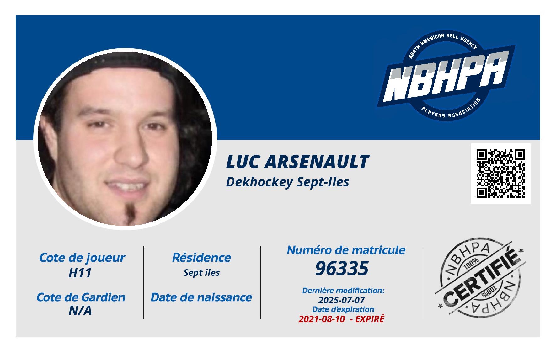 Luc Arsenault