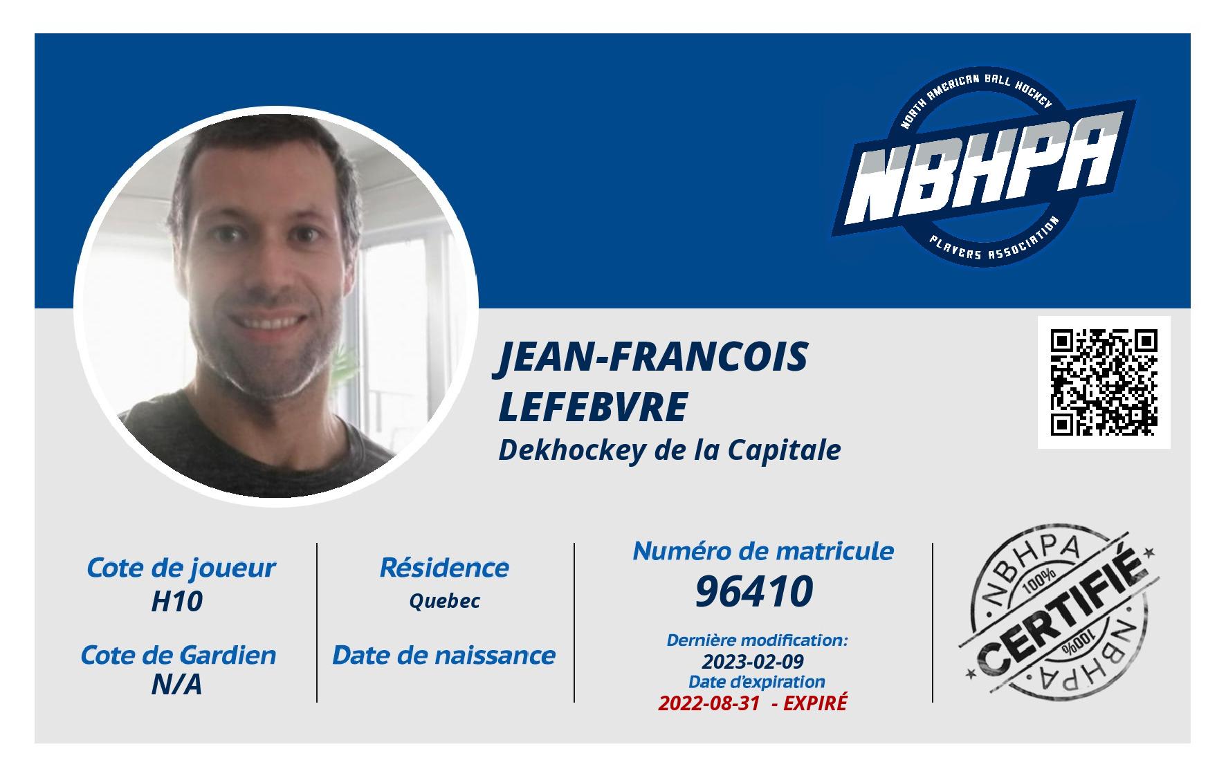 Jean-Francois Lefebvre