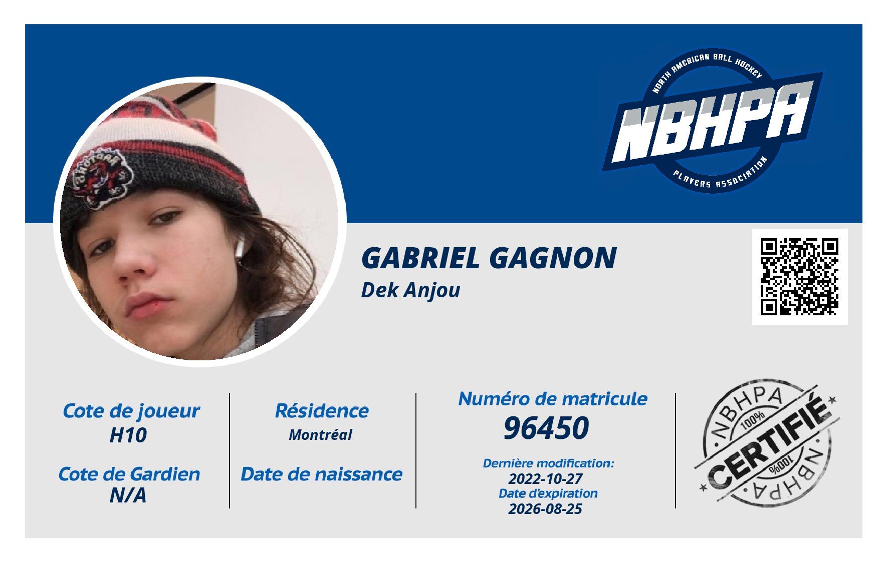 Gabriel Gagnon