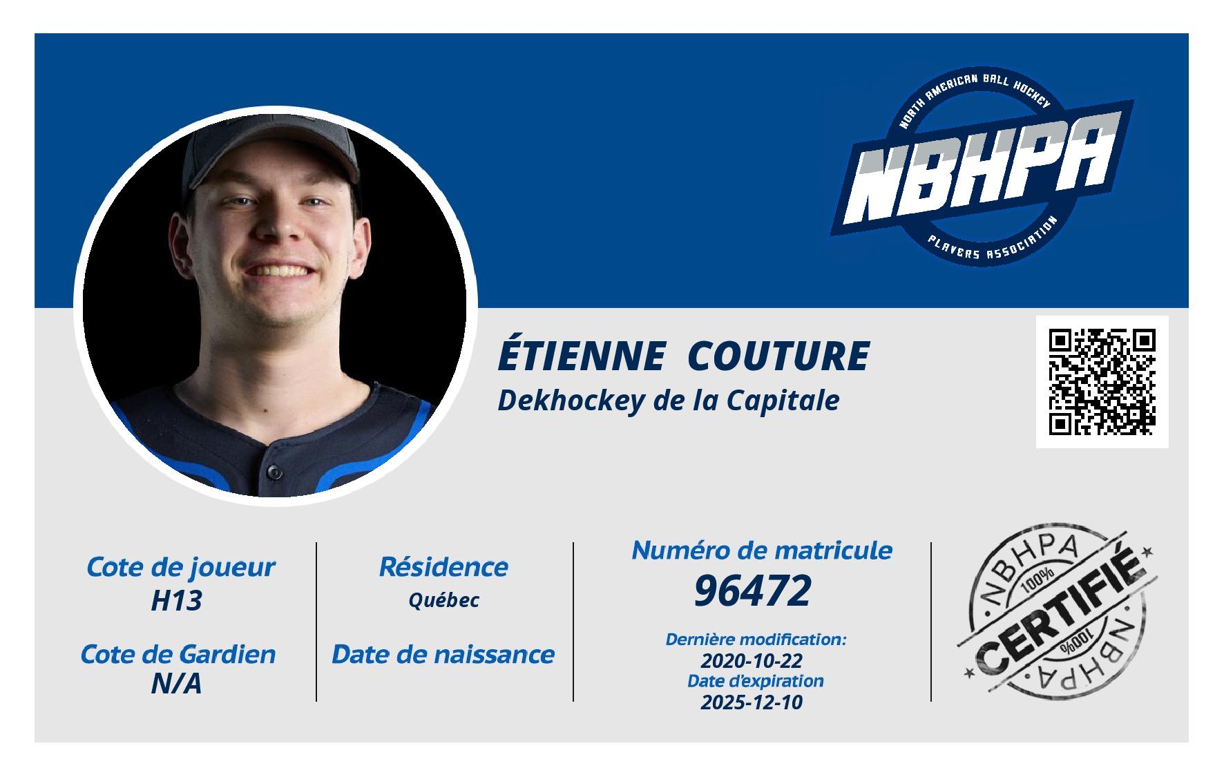 Étienne  Couture