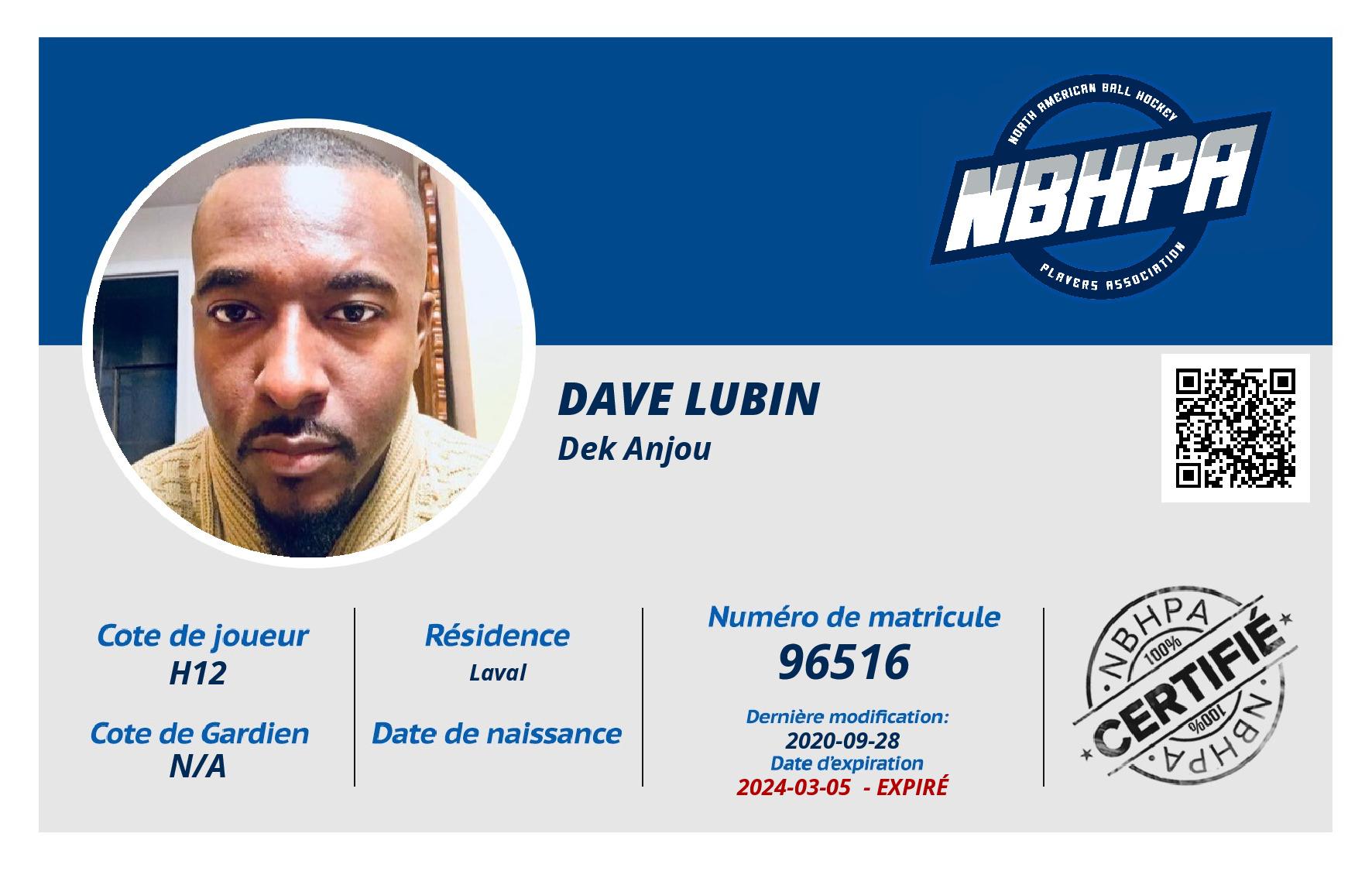 Dave Lubin
