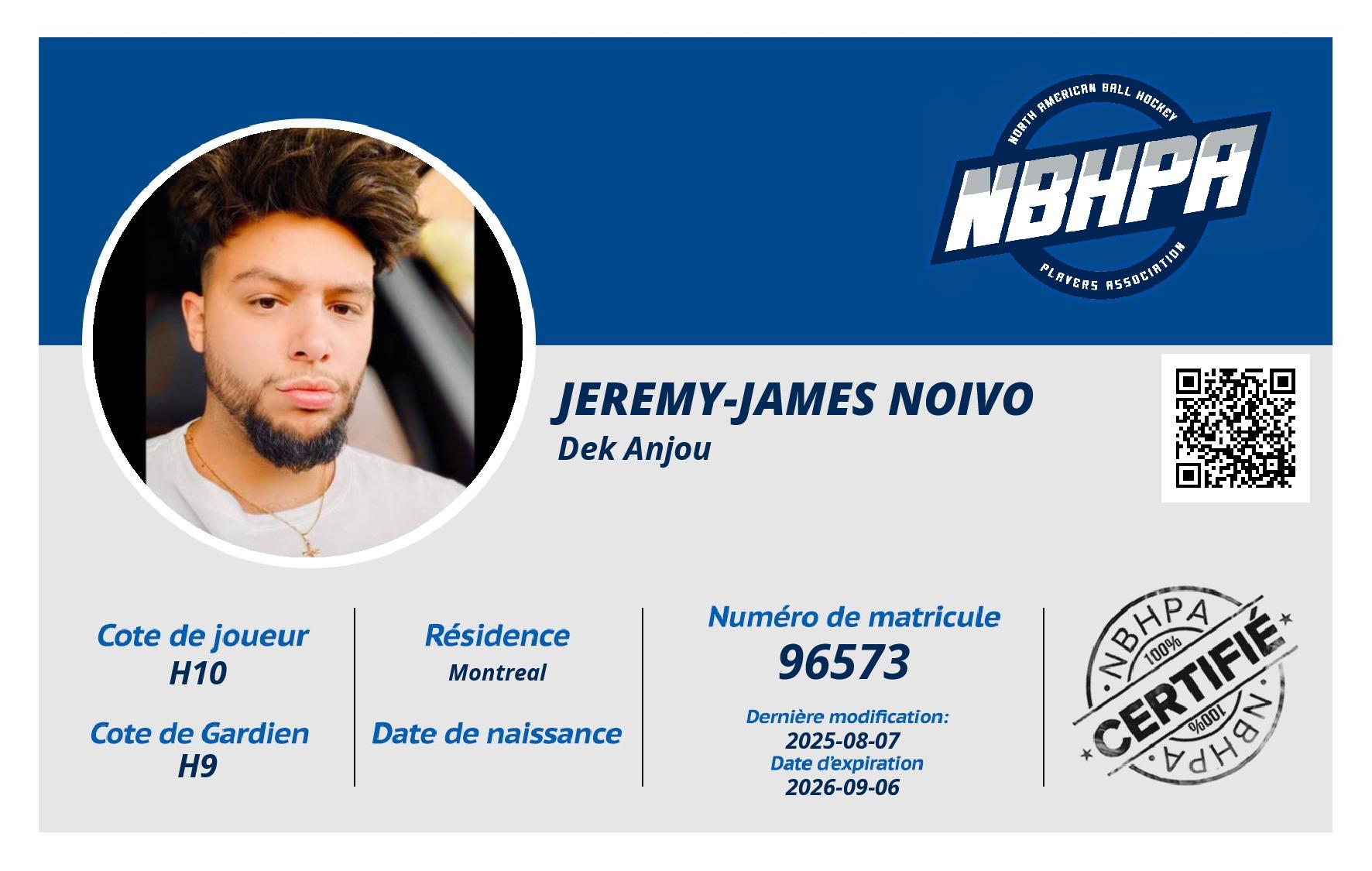 Jeremy-James Noivo