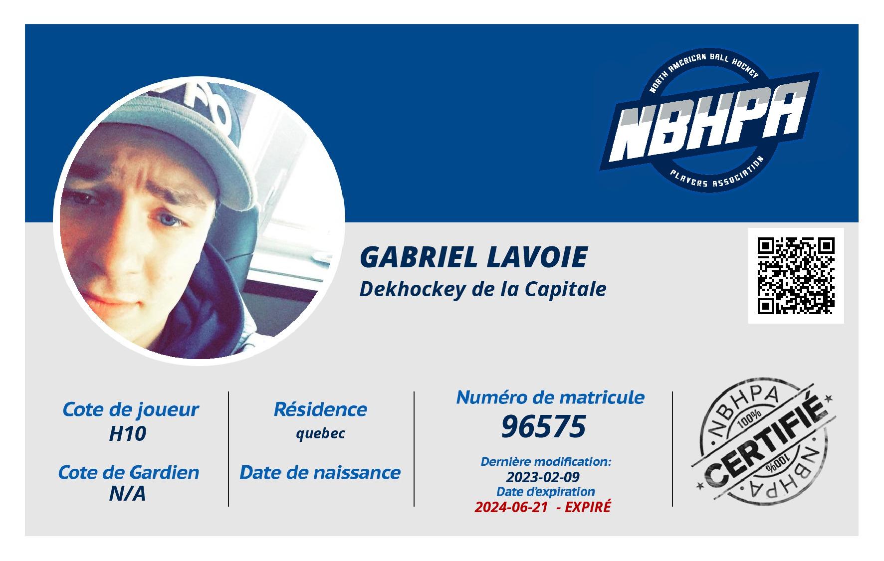 Gabriel Lavoie
