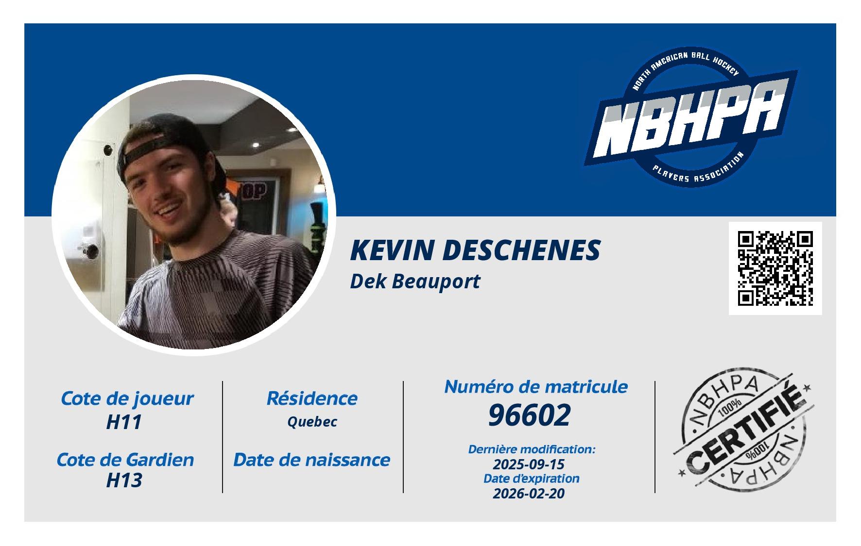 Kevin Deschenes