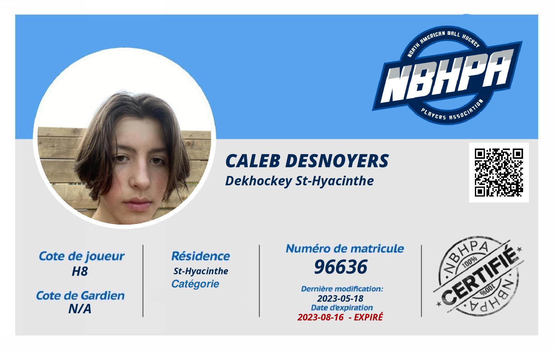 Caleb Desnoyers