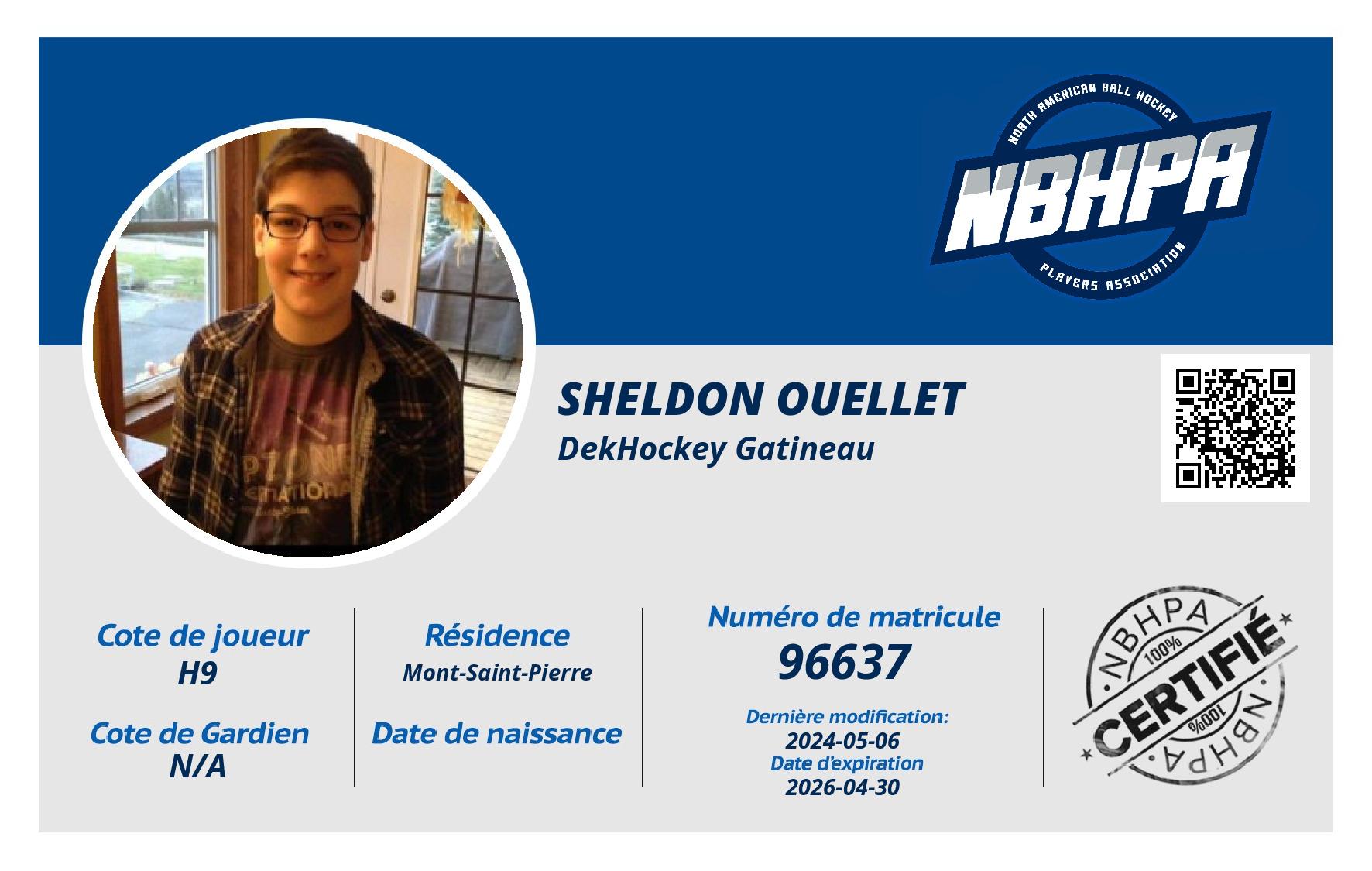 Sheldon Ouellet