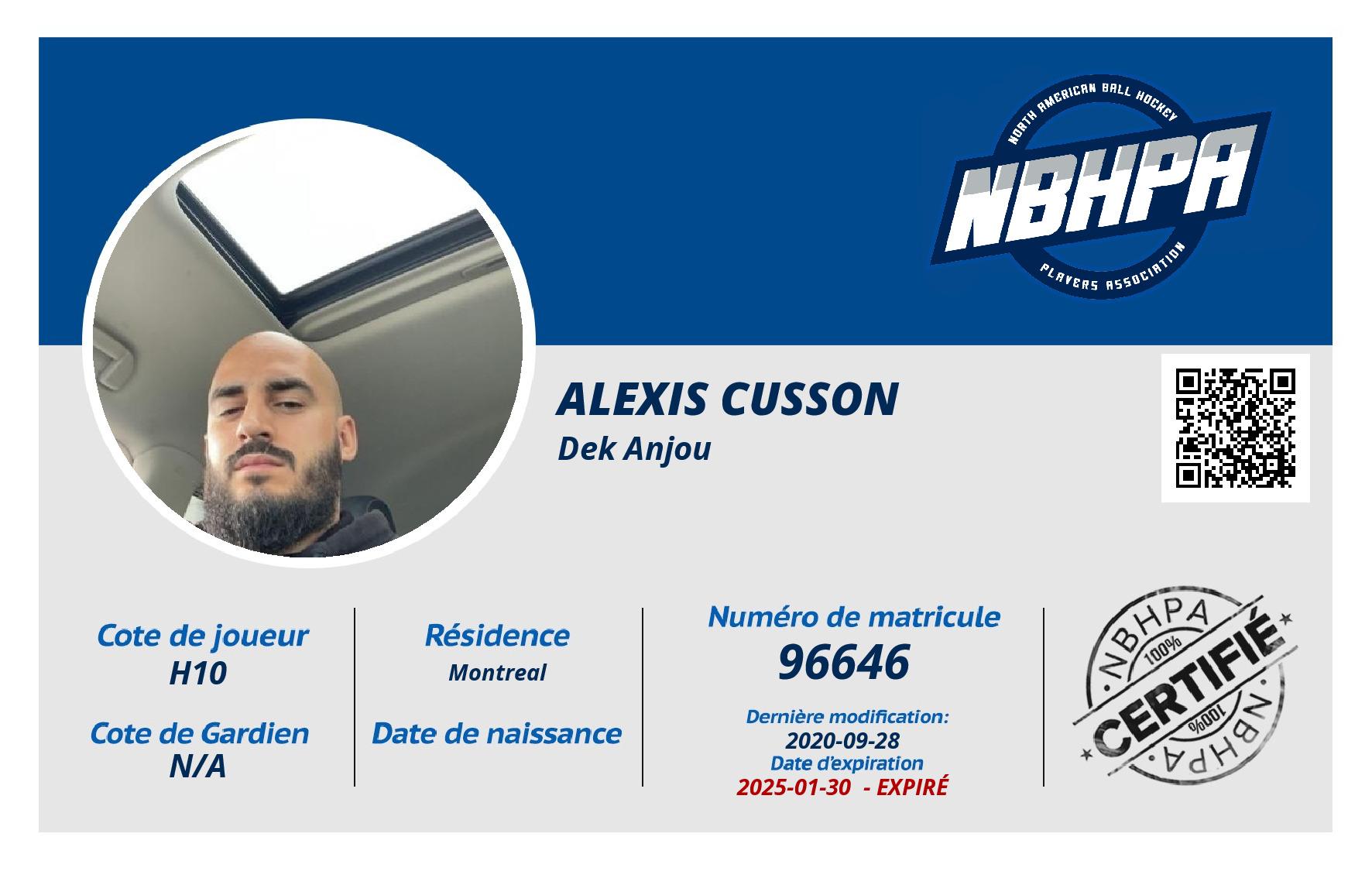 Alexis Cusson