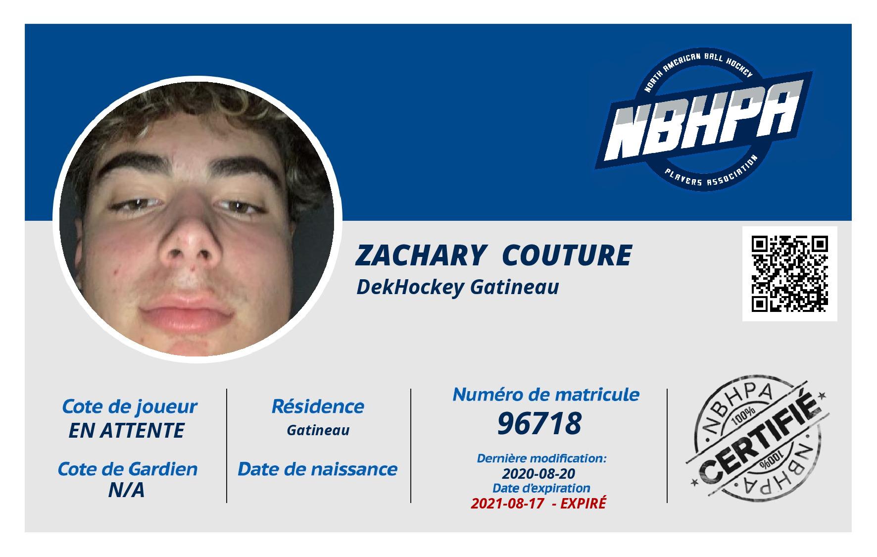 Zachary  Couture