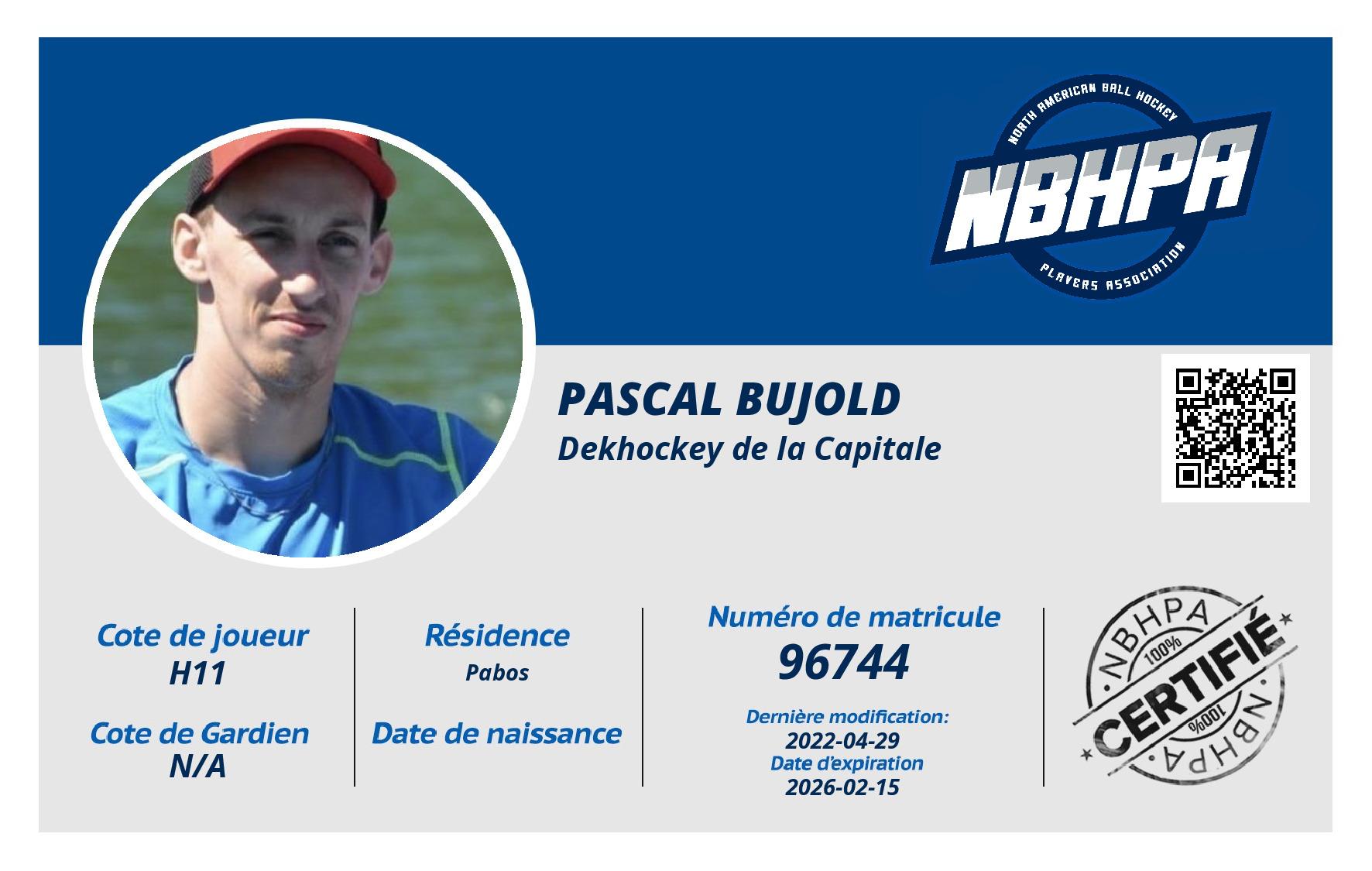 Pascal Bujold