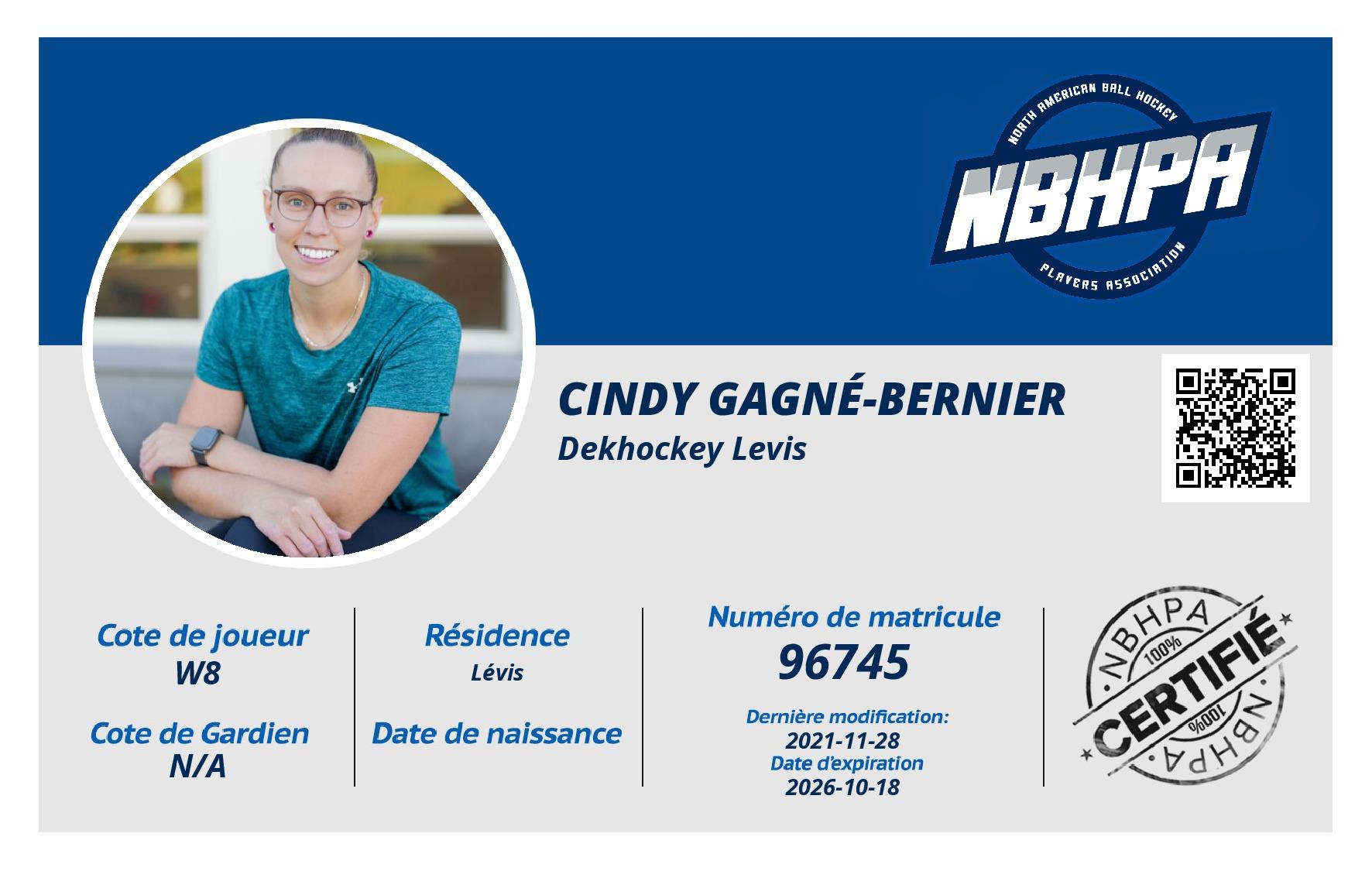 Cindy Gagné-Bernier