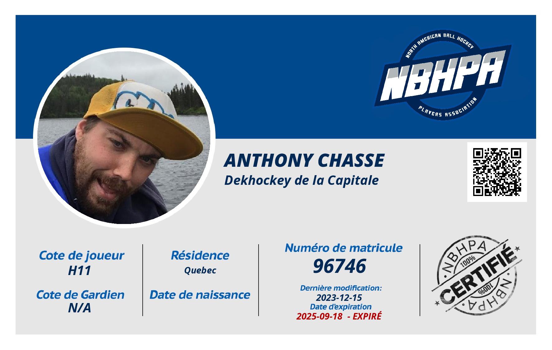 Anthony Chasse