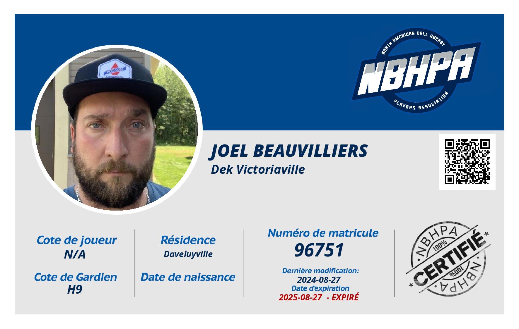 Joel Beauvilliers
