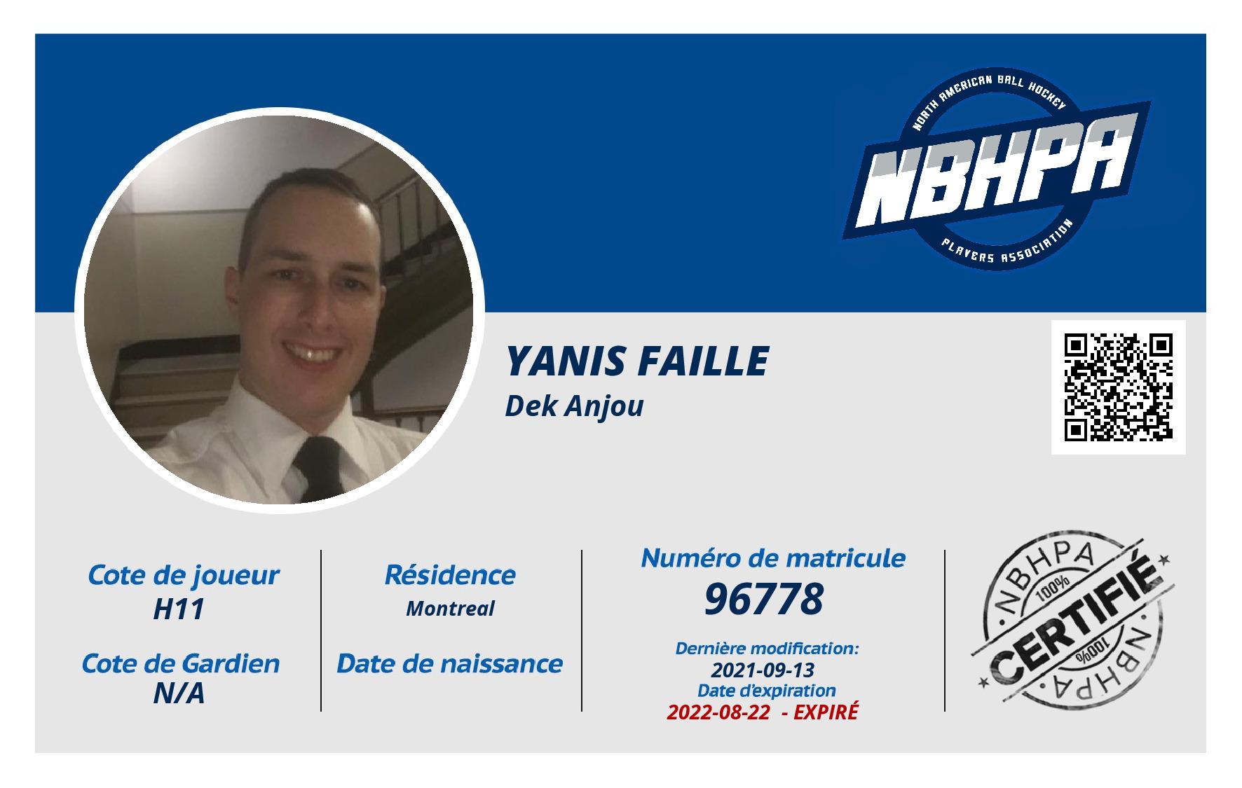 Yanis Faille