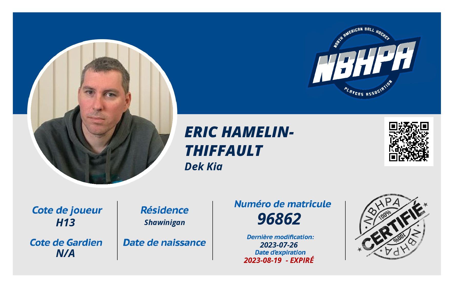 Eric Hamelin-Thiffault