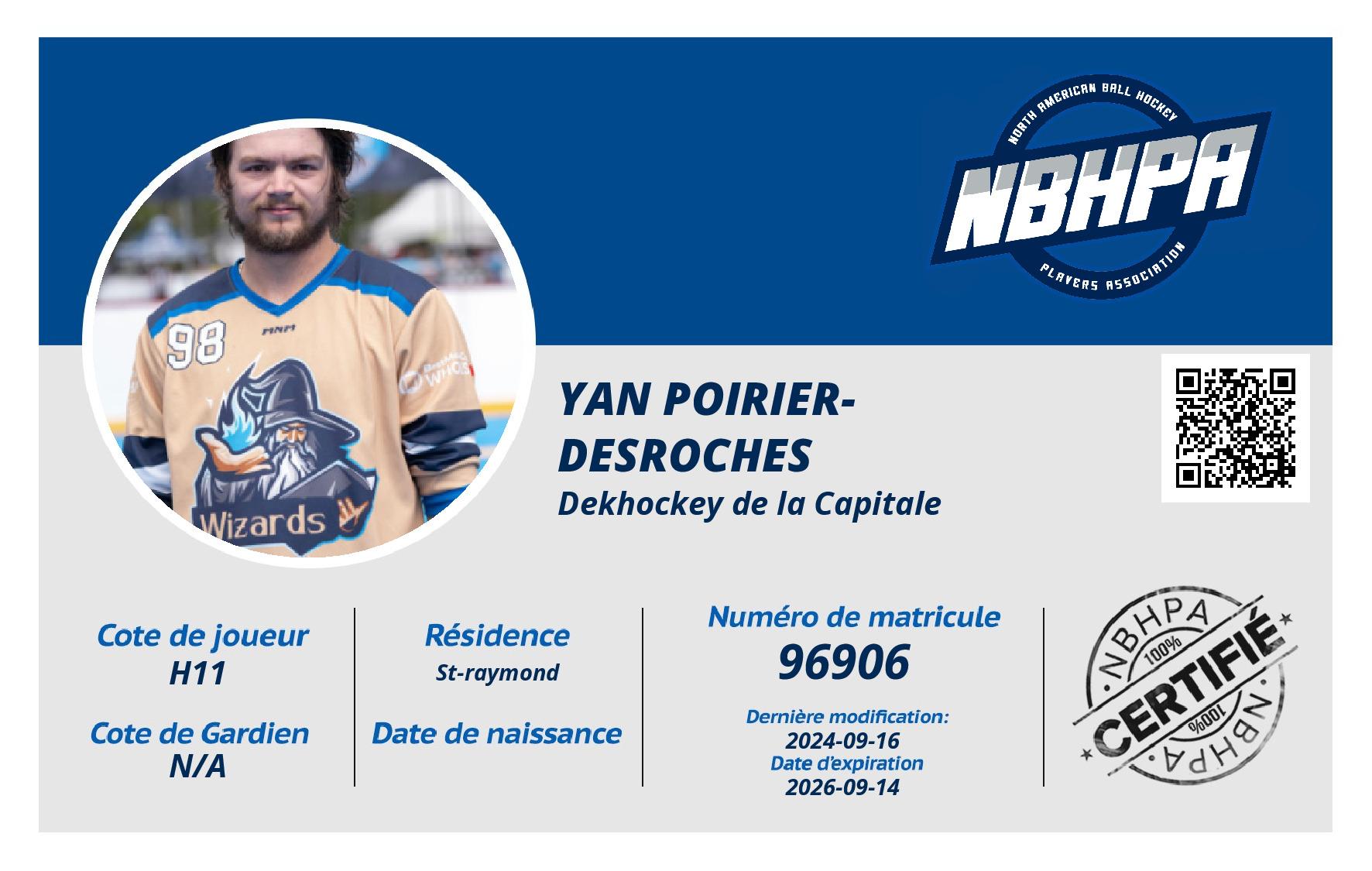 Yan Poirier-desroches