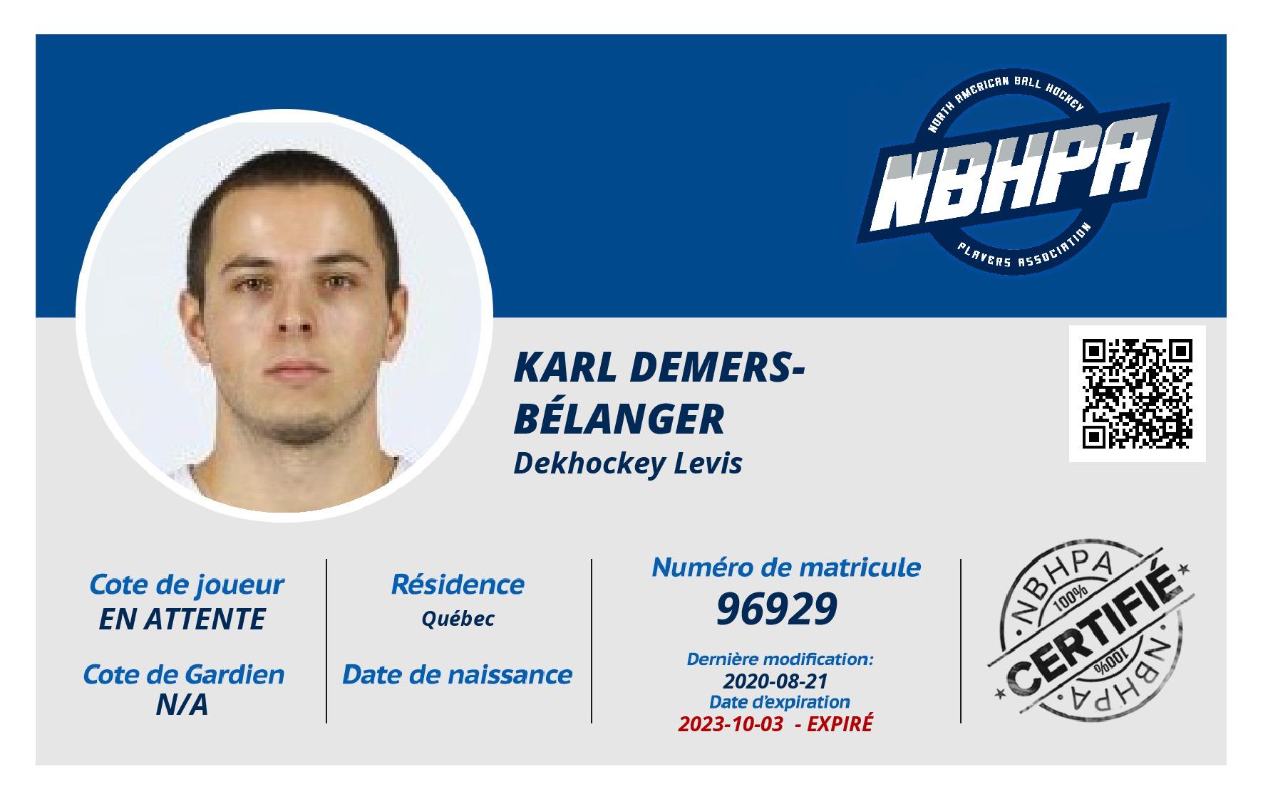 Karl Demers-Bélanger