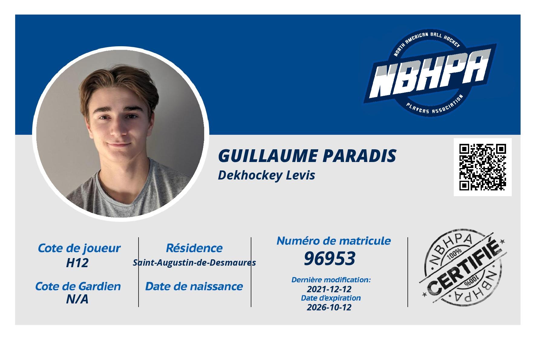 Guillaume Paradis