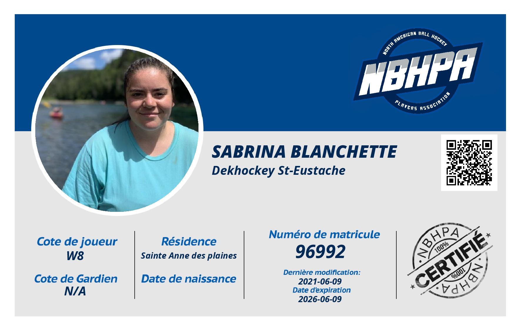 Sabrina Blanchette