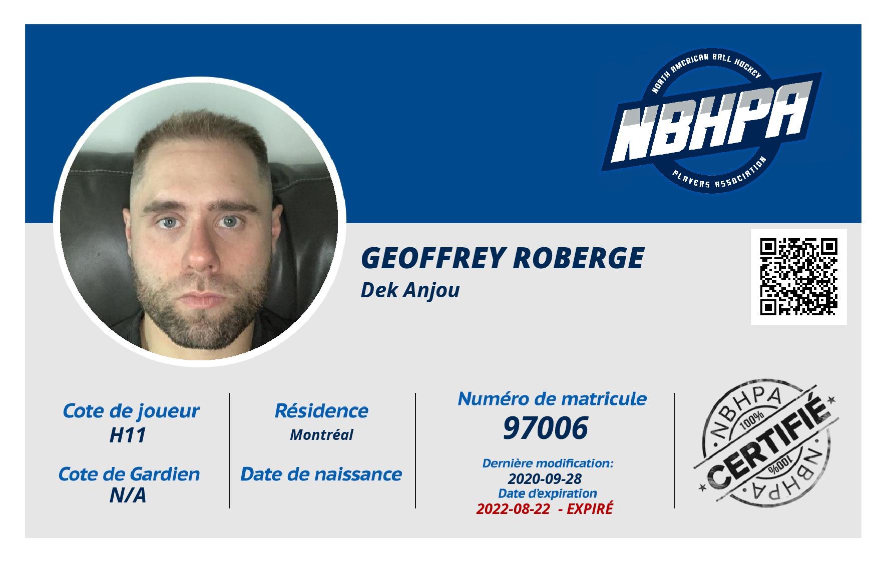 Geoffrey Roberge