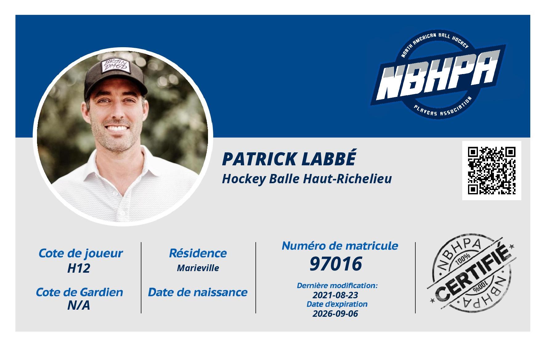 Patrick Labbé 