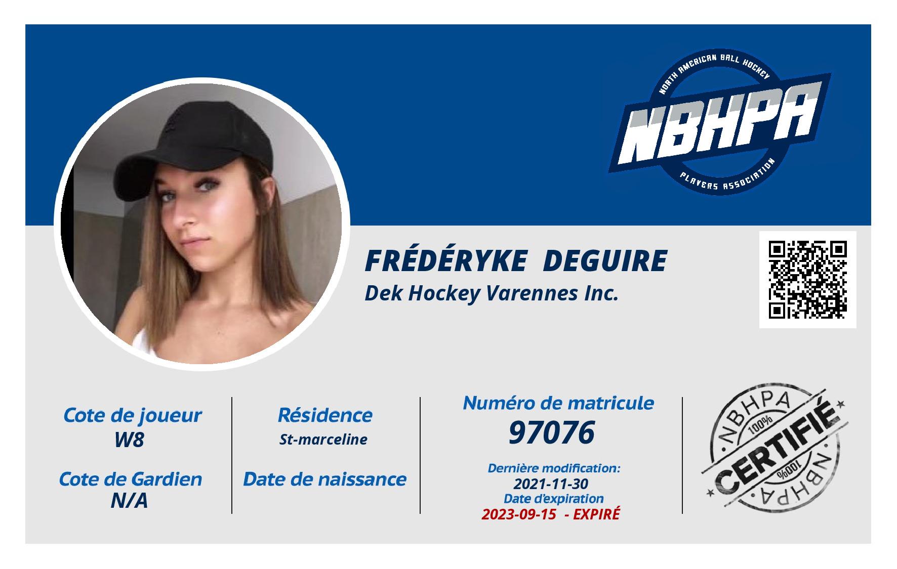 Frédéryke  Deguire